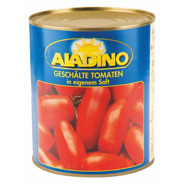 Aladino paradajky lúpané 850 ml
