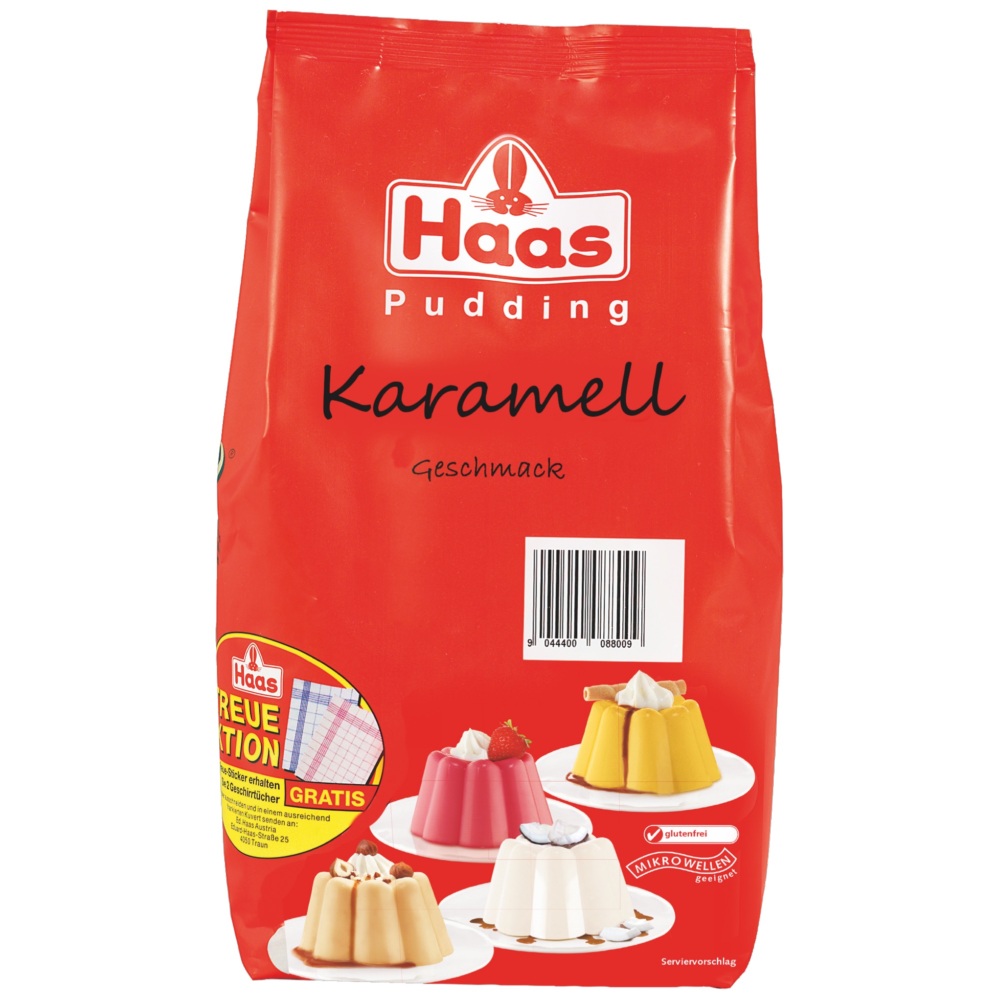 Haas karamelový puding 1kg