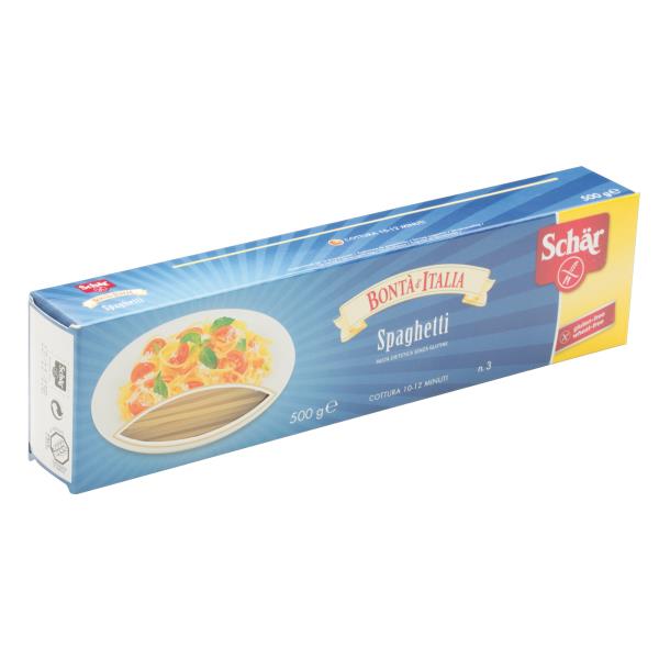 Dr. Schär Pasta bezlepk. 500g, Spaghetti