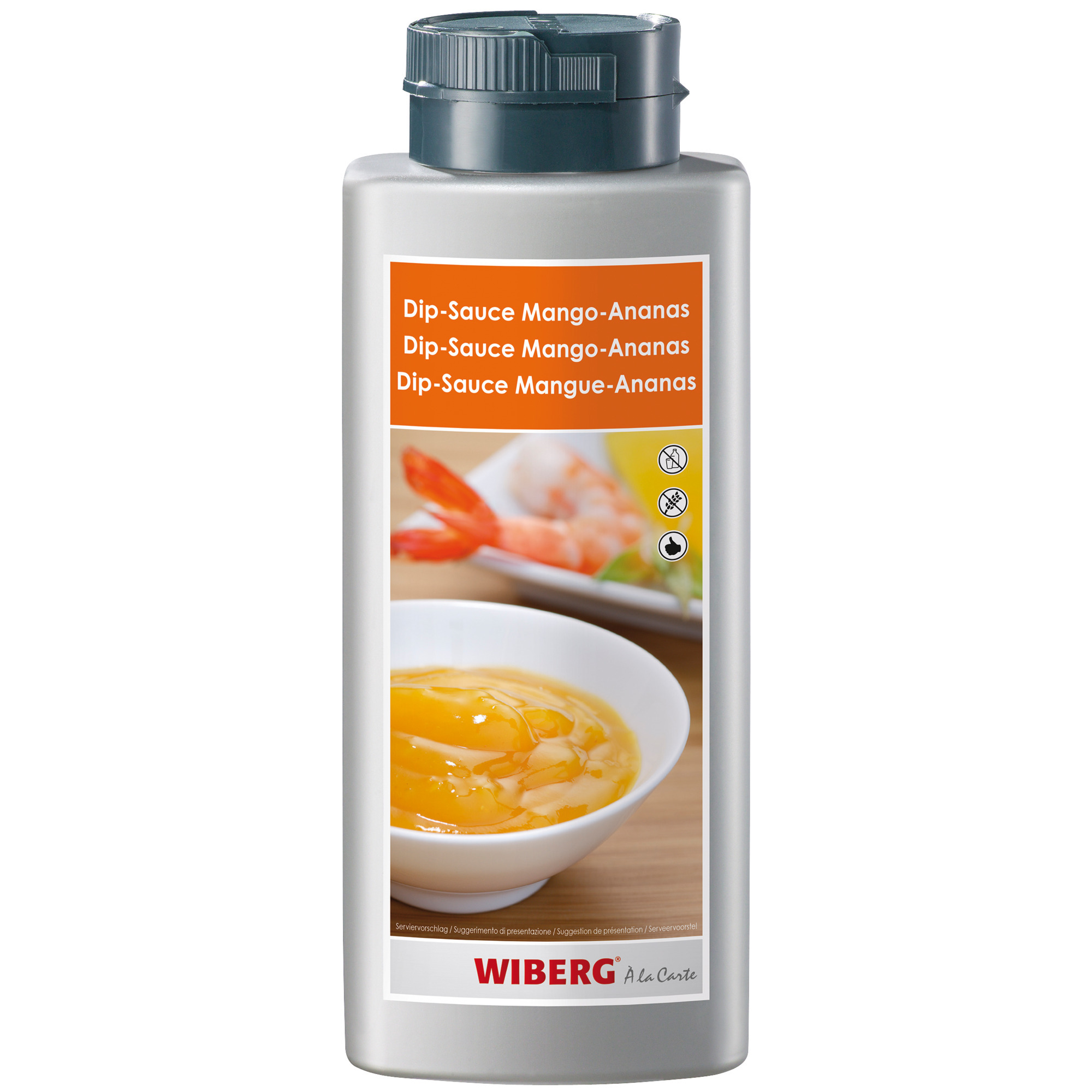Wiberg Dip Sauce 800g, Mango/Ananas