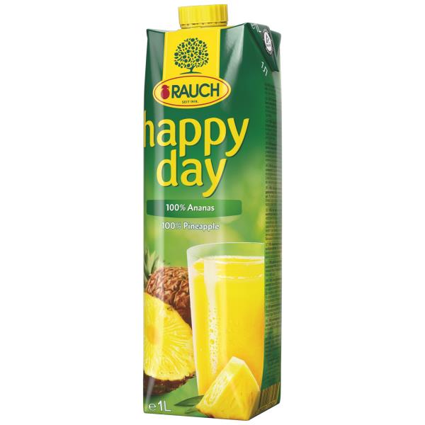 Happy Day ananás 100% 1 l
