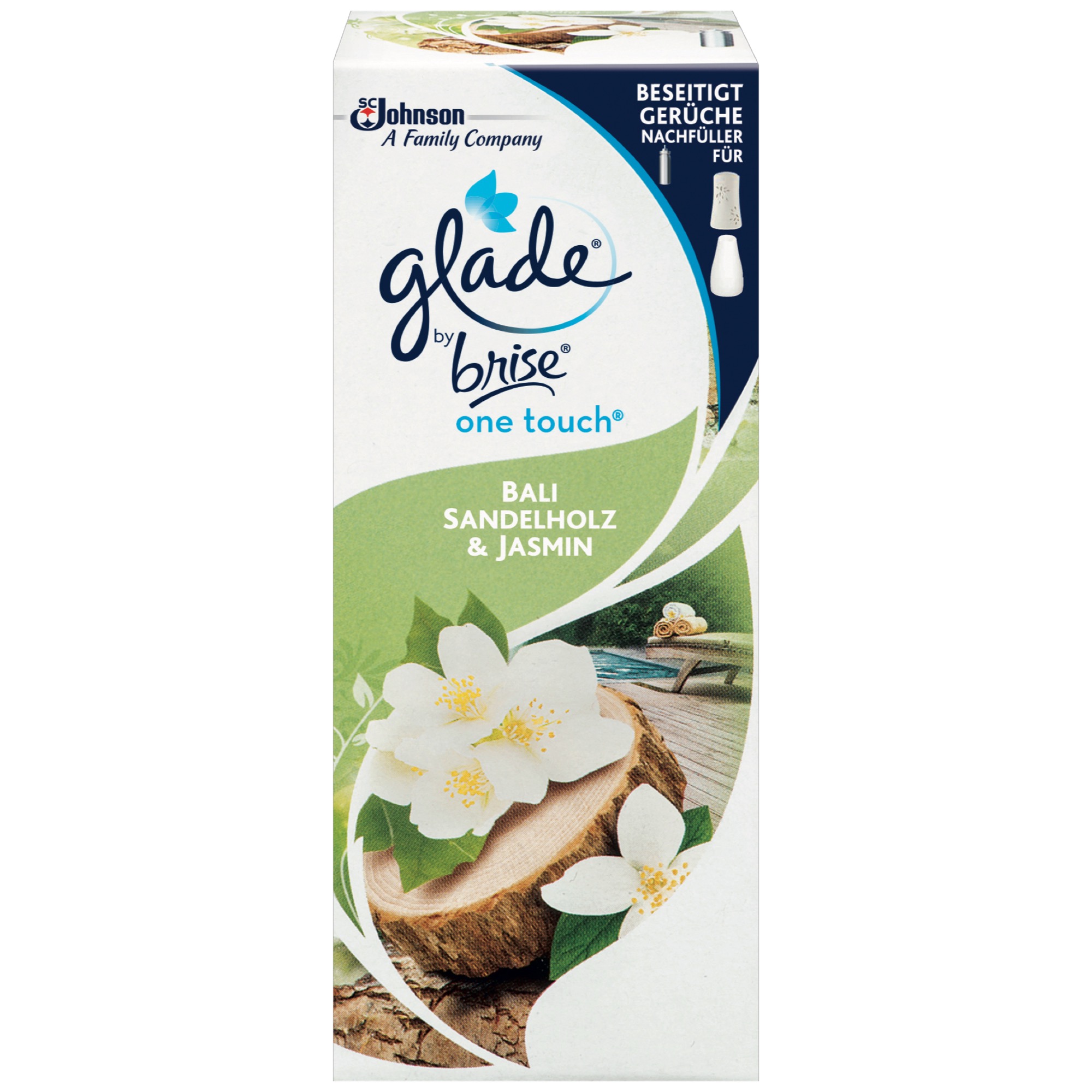 Glade Touch&Fresh NF 10ml, Sandelh.&Jas.