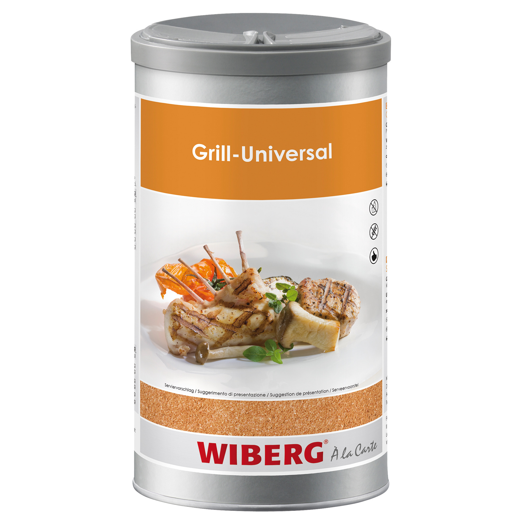 Wiberg Grill Universal soľ 1200ml