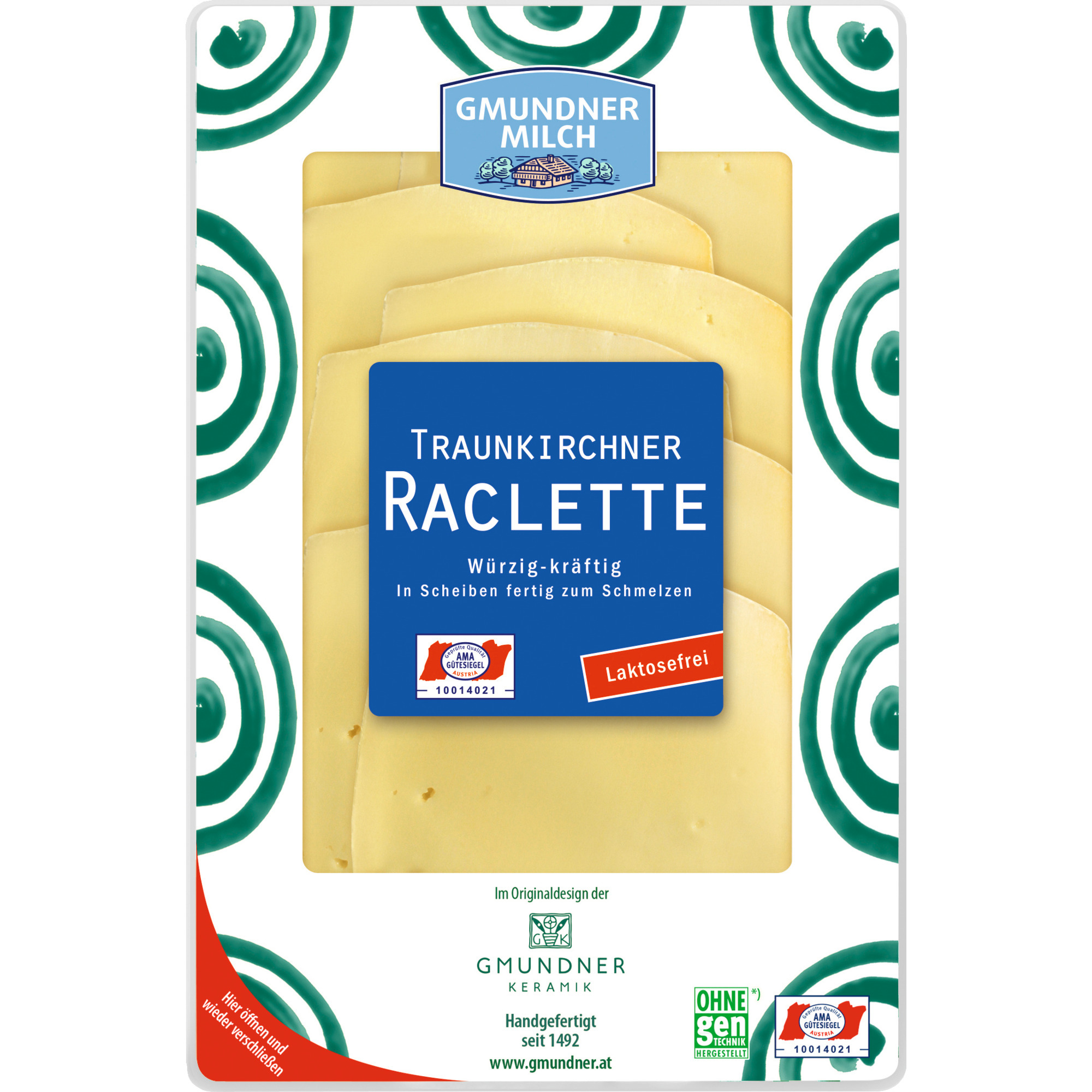 Gmundner Raclette 50% plátky 300g