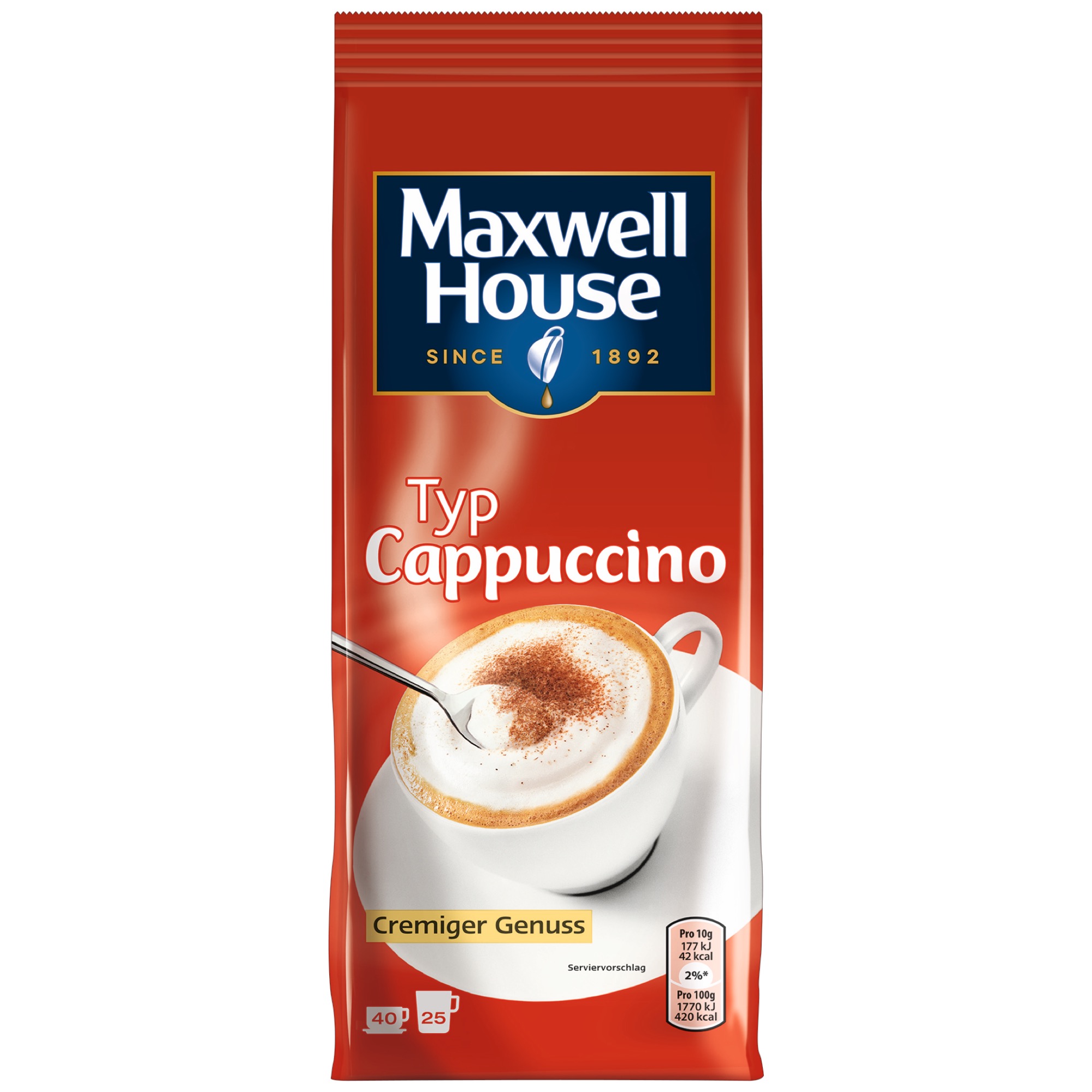 Maxwell Cappuccino vrecko 400g