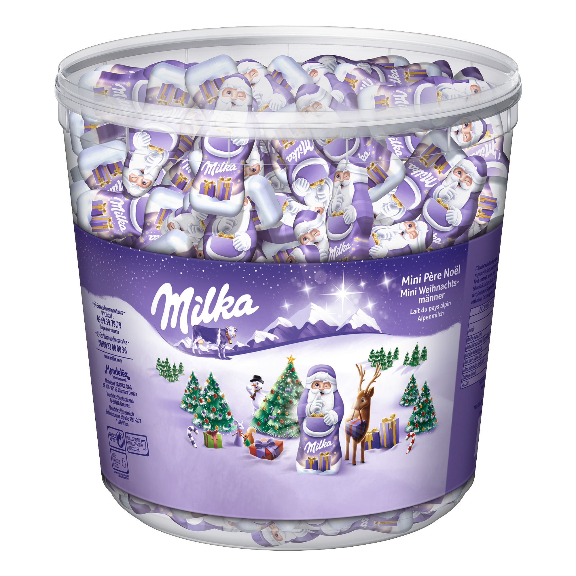 Milka Mini Santa Claus 175 ks