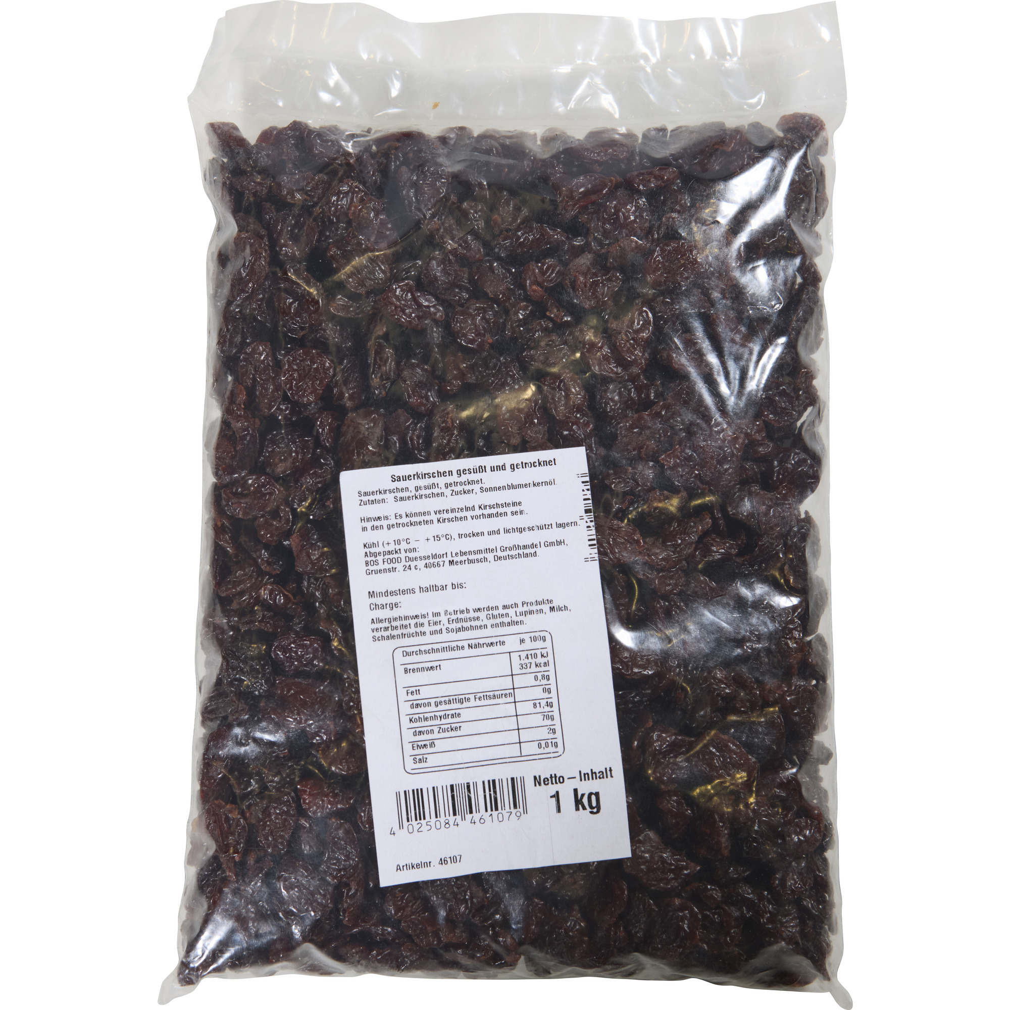 Višne sušené sladené 1kg