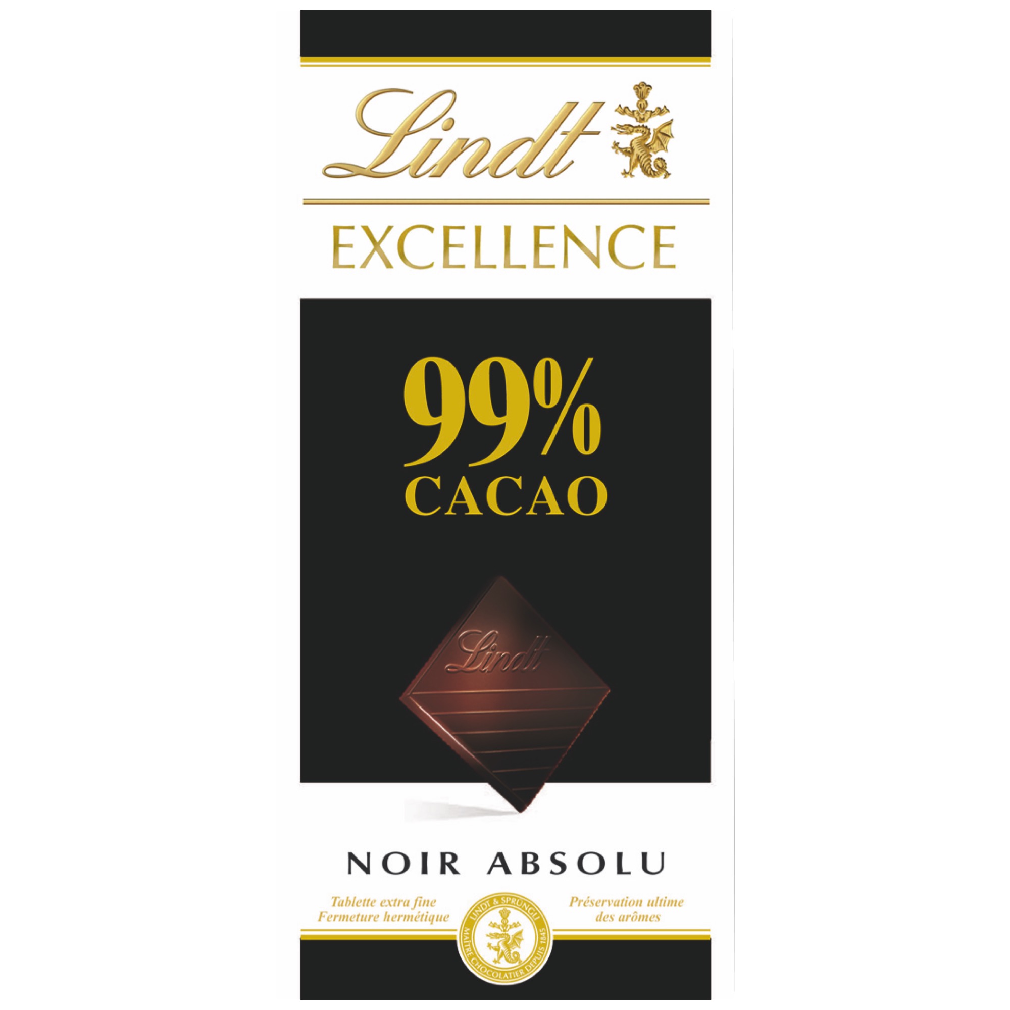 Lindt Excellence 50g, 99% kakaa