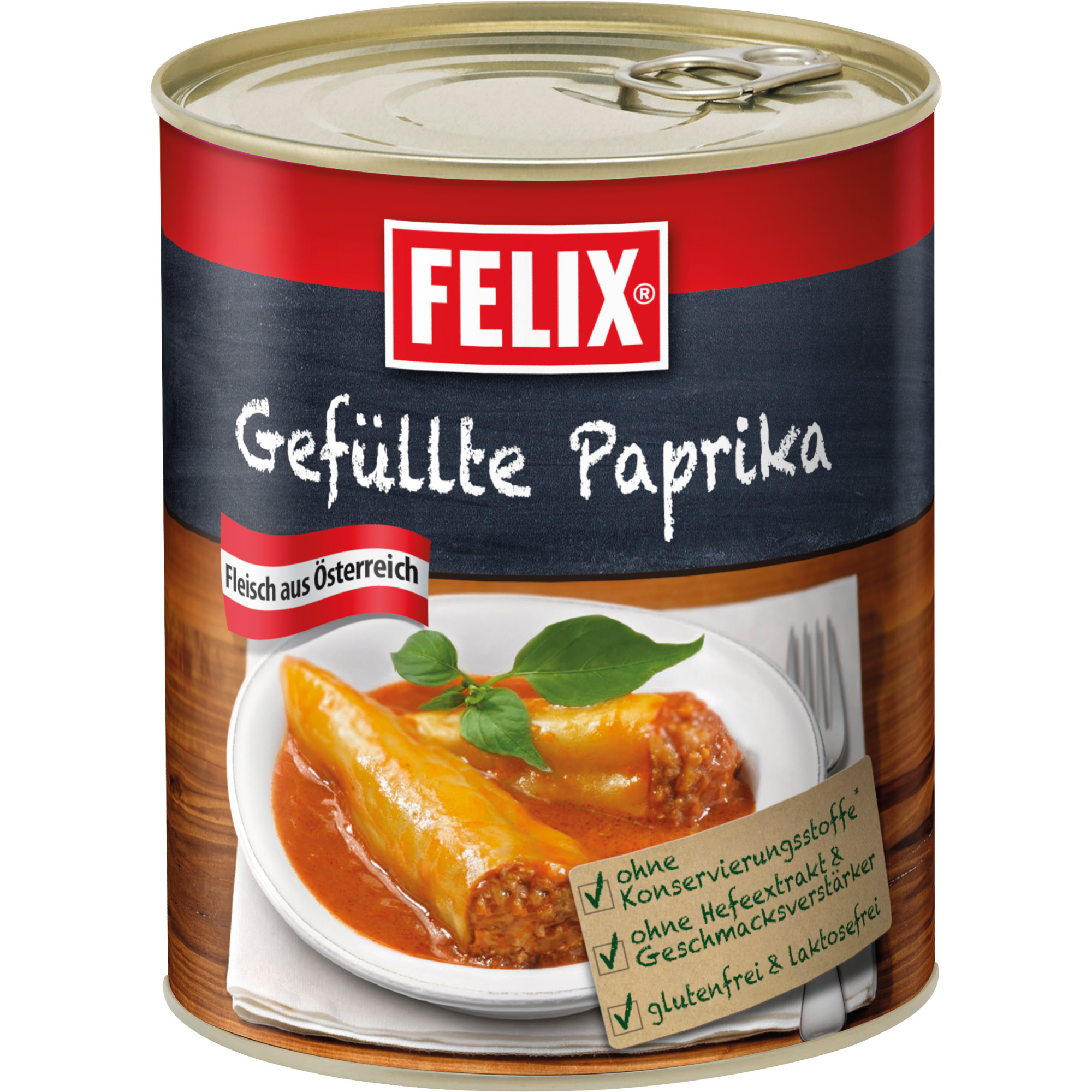 Felix plnená paprika 800g
