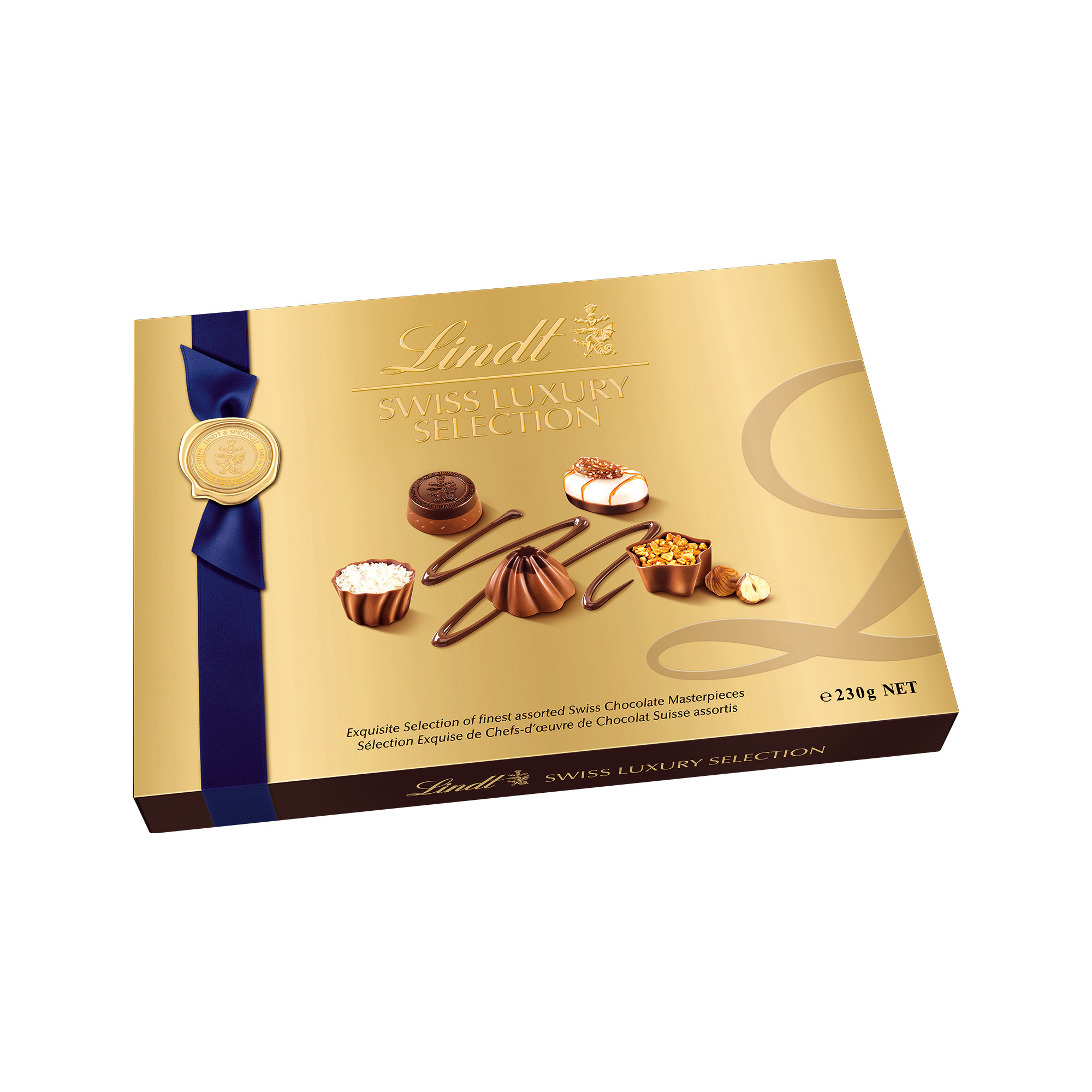 Lindt Swiss Luxury 230g, Selection