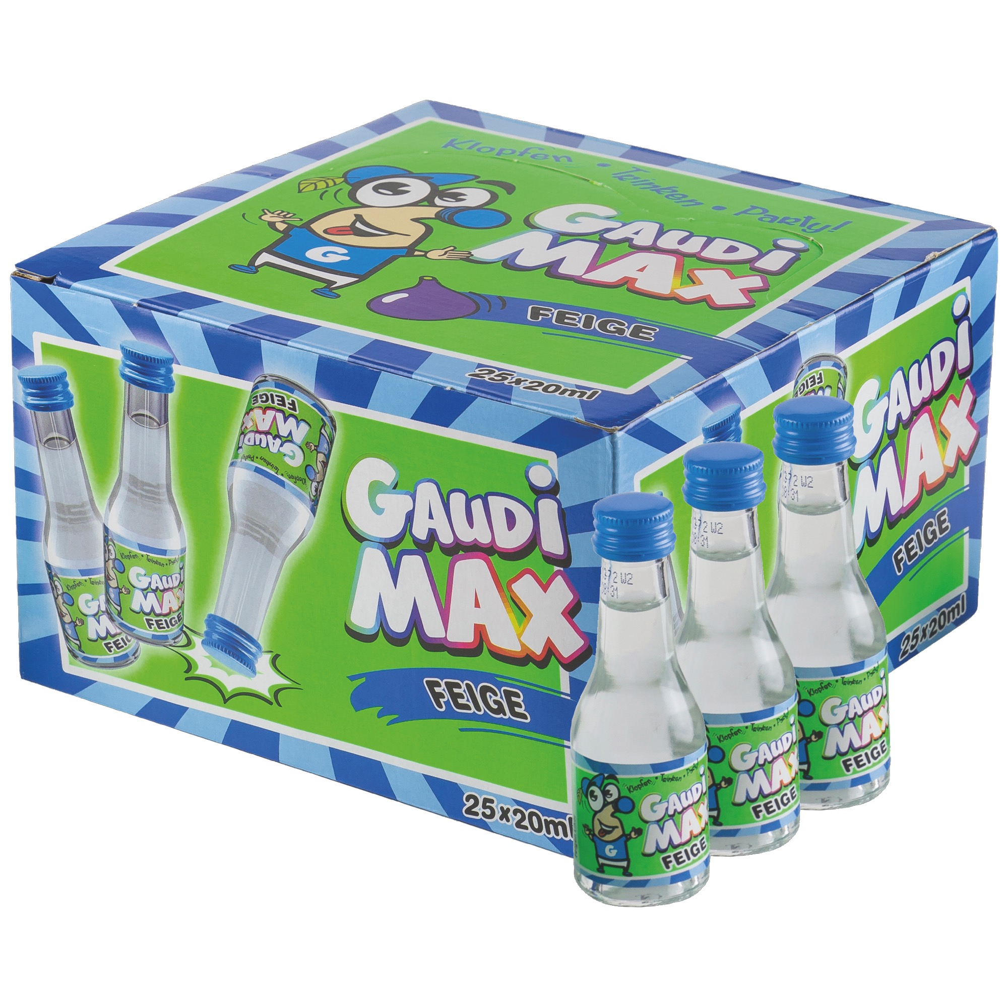 Gaudimax 25x20ml, figová vodka