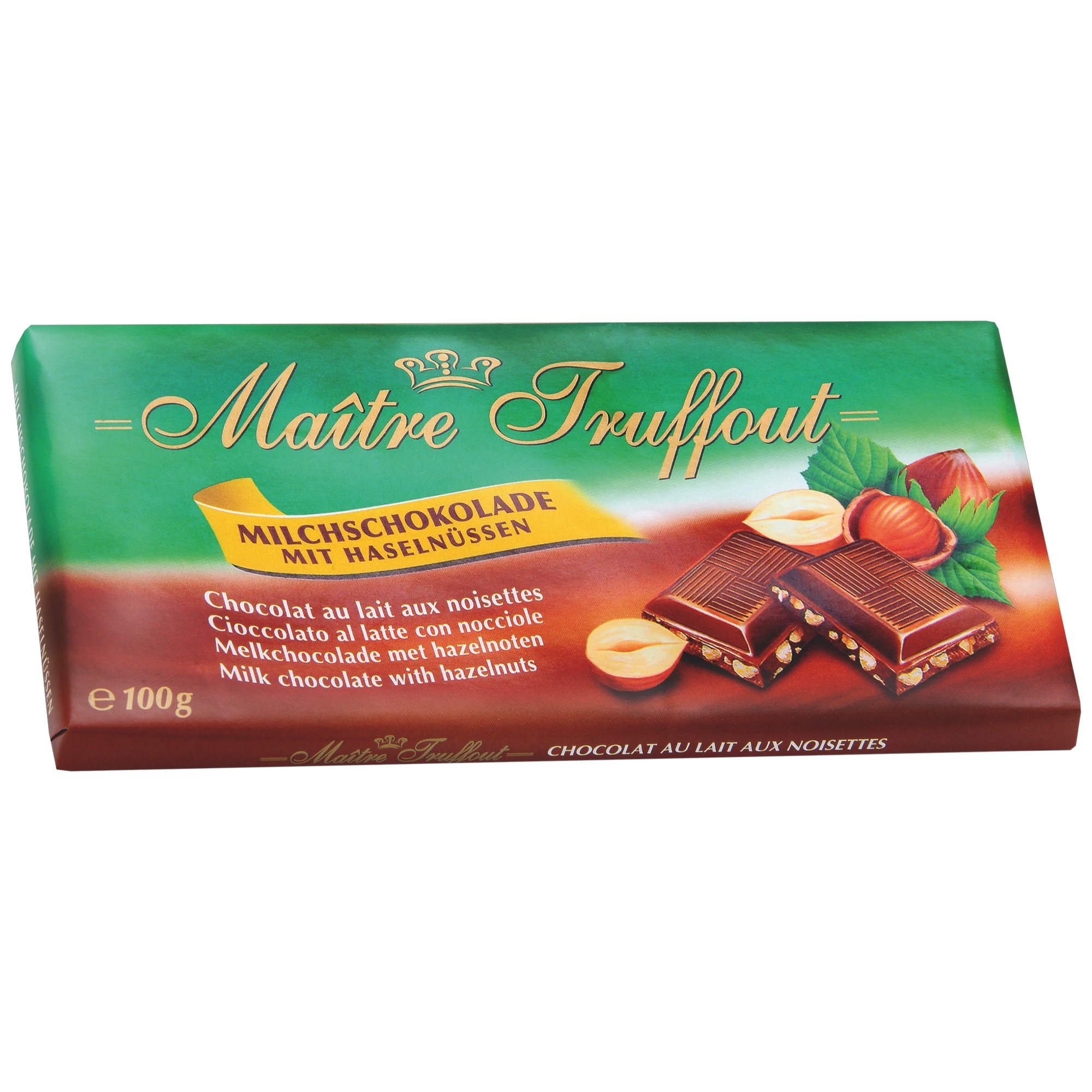 Maitre Truffout čokoláda 100g lieskovce