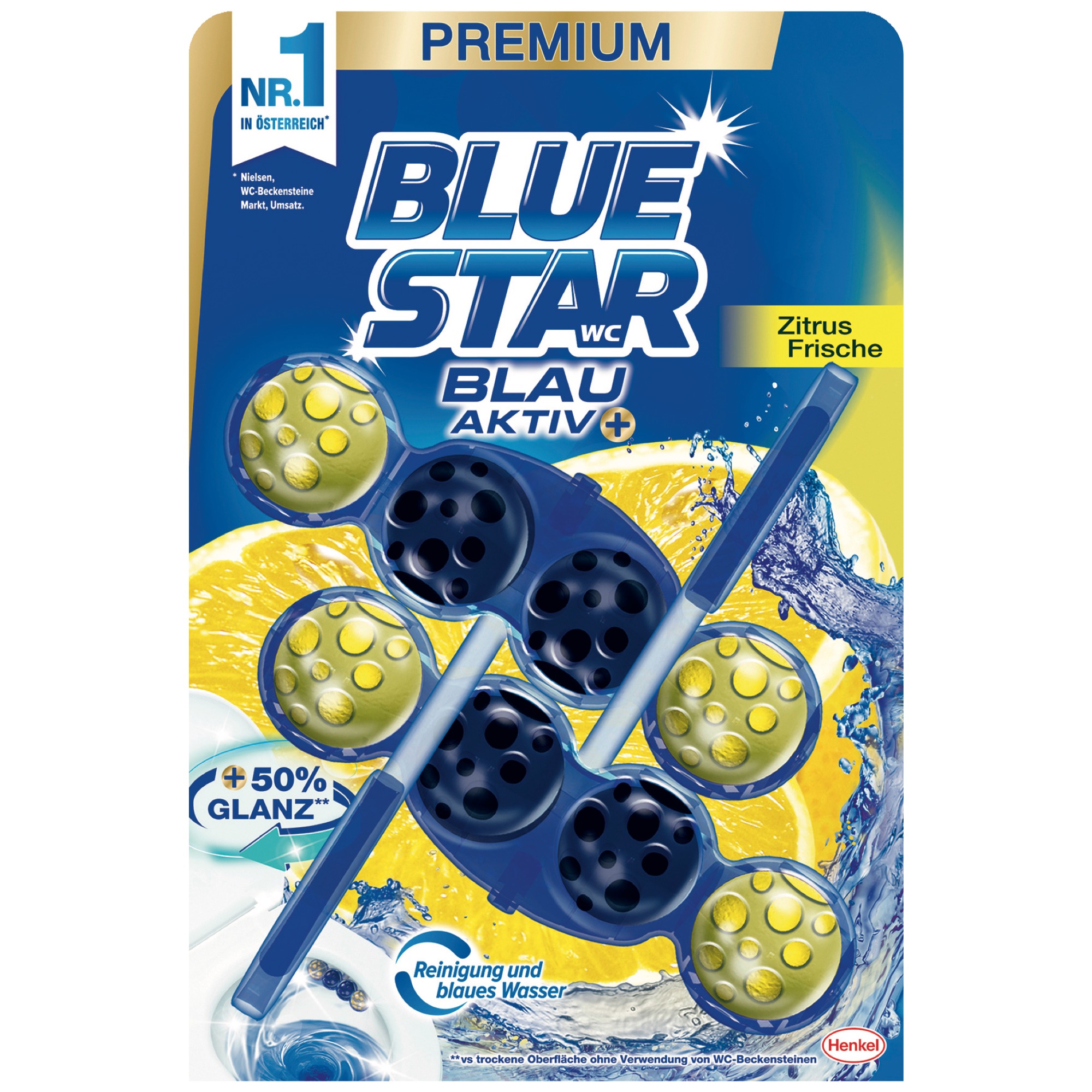 Blue Star Blau Aktiv VP, citrón