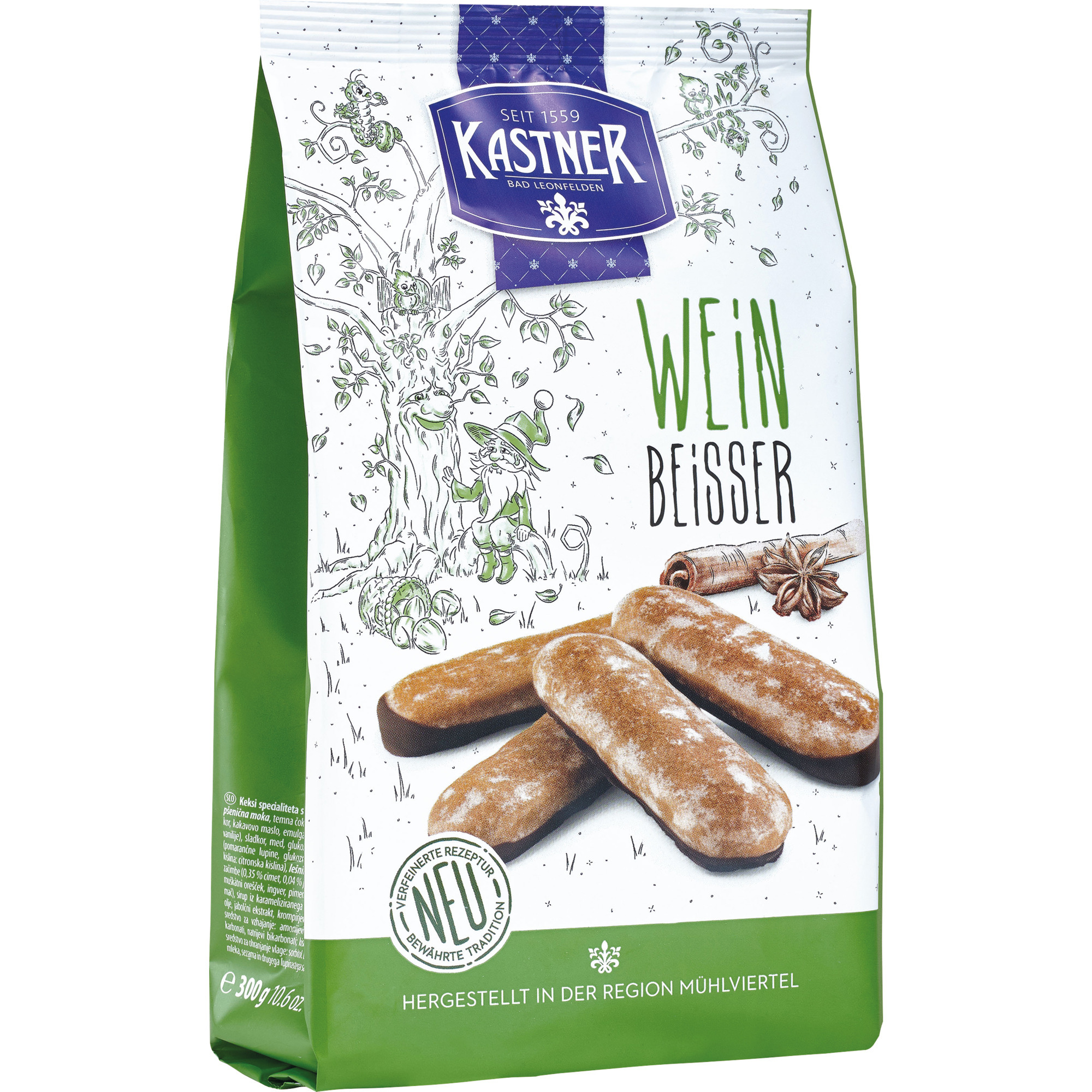 Kastner Weinbeisser perník máč.300g