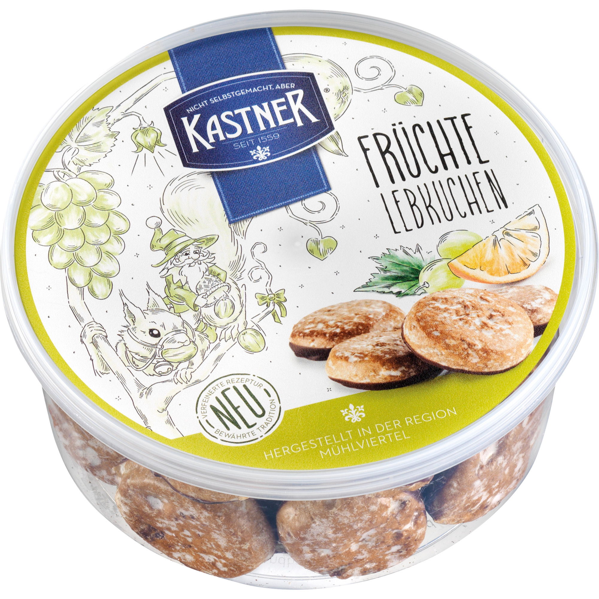 Kastner ovocný perník dóza 400g