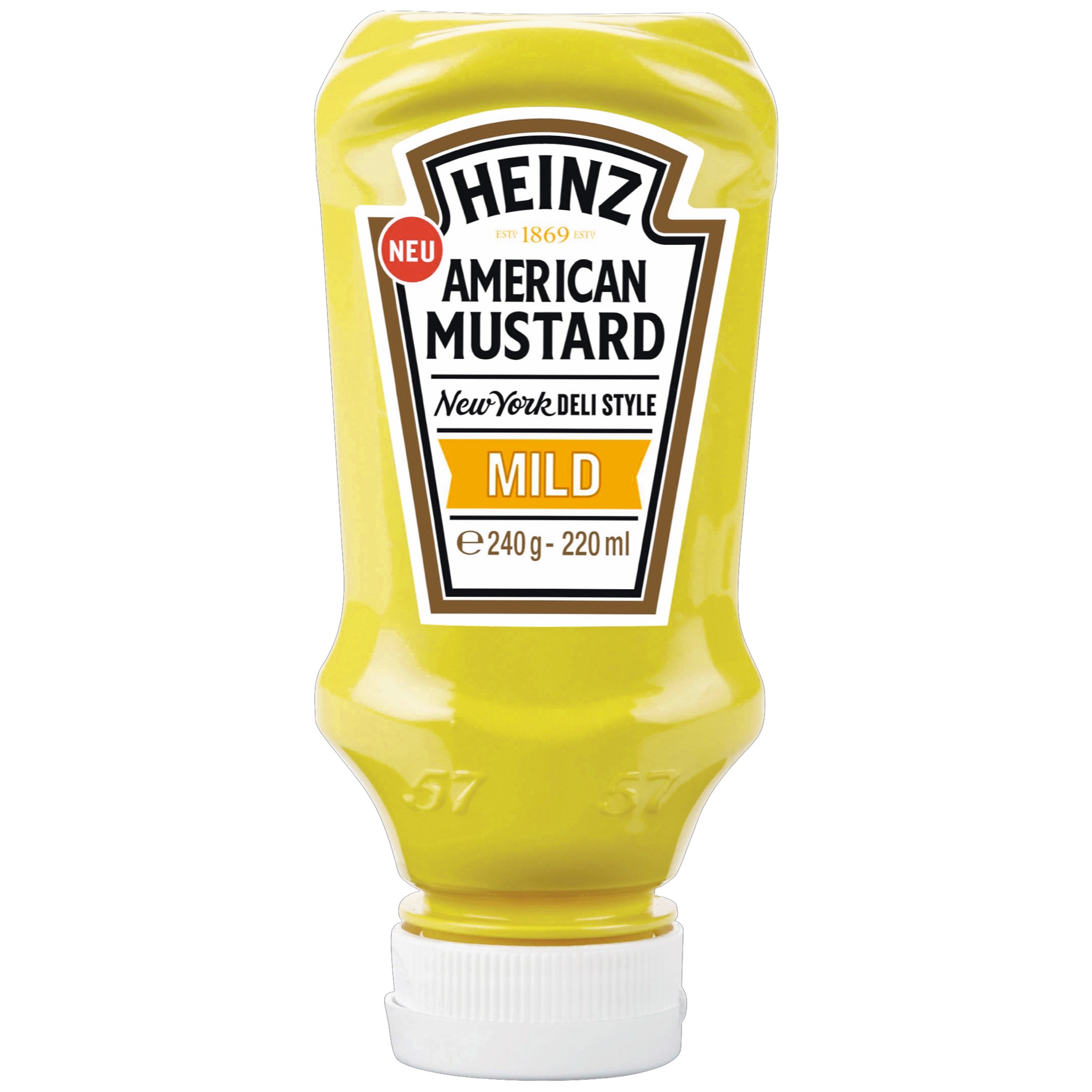 Heinz American Mustard 220ml jemná