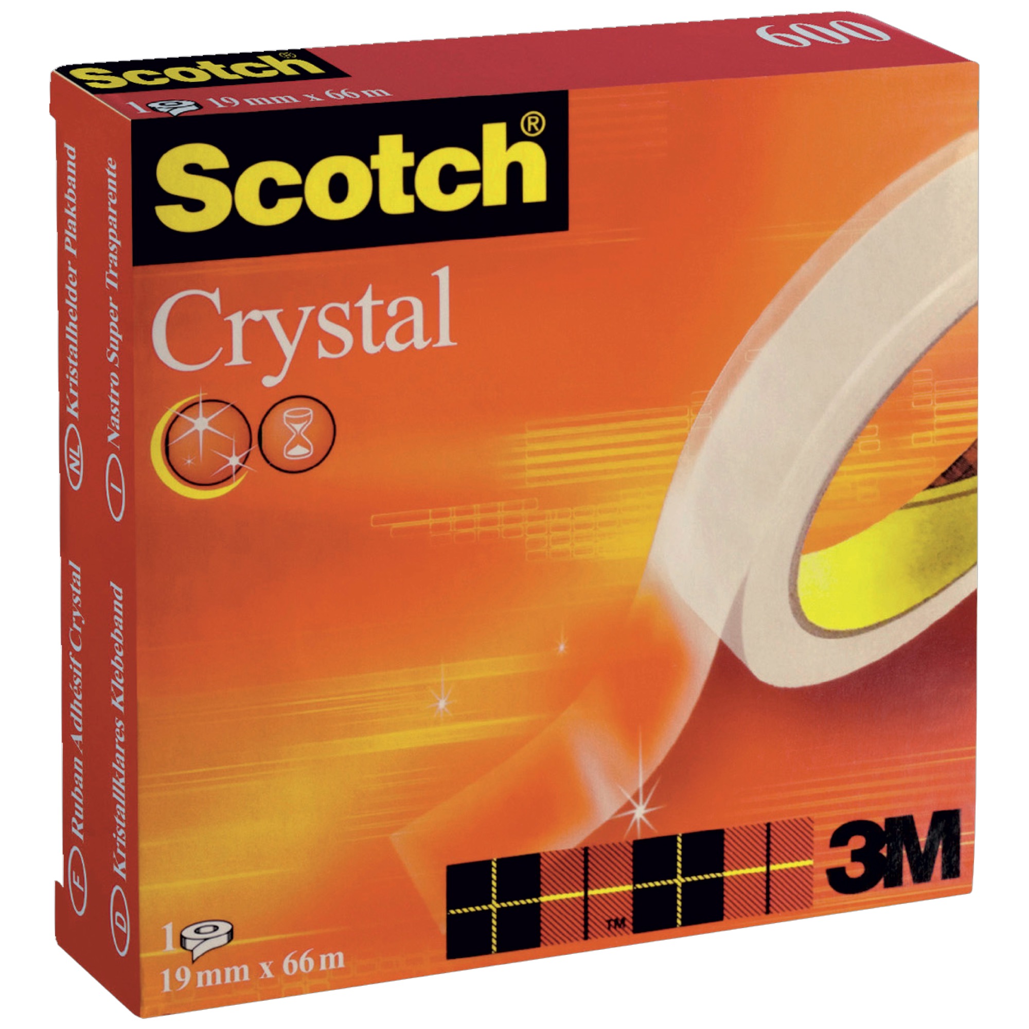 Scotch Crystal clear lep.páska 19mmx33m