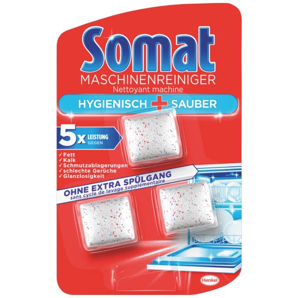 Somat tablety na čistenie umývačky 3ks