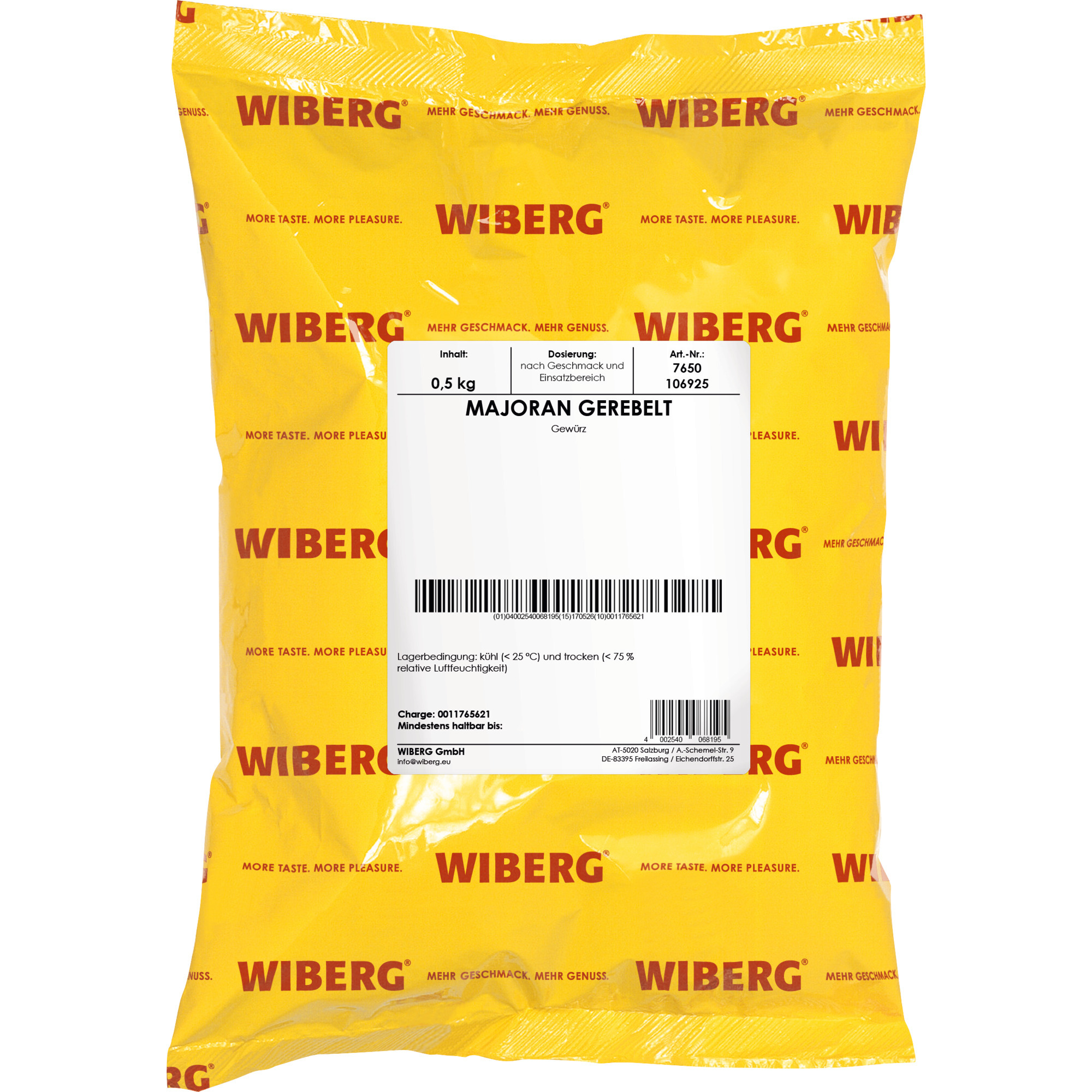 Wiberg majorán drvený 500g