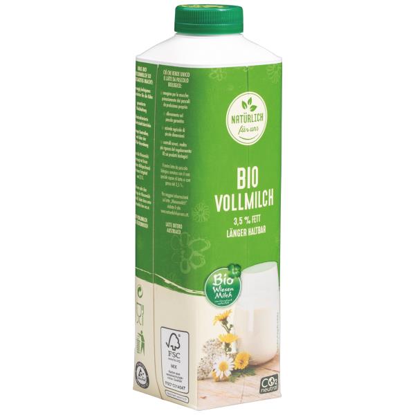 NFU Bio WM mlieko plnotučné 3,5% ESL 1l