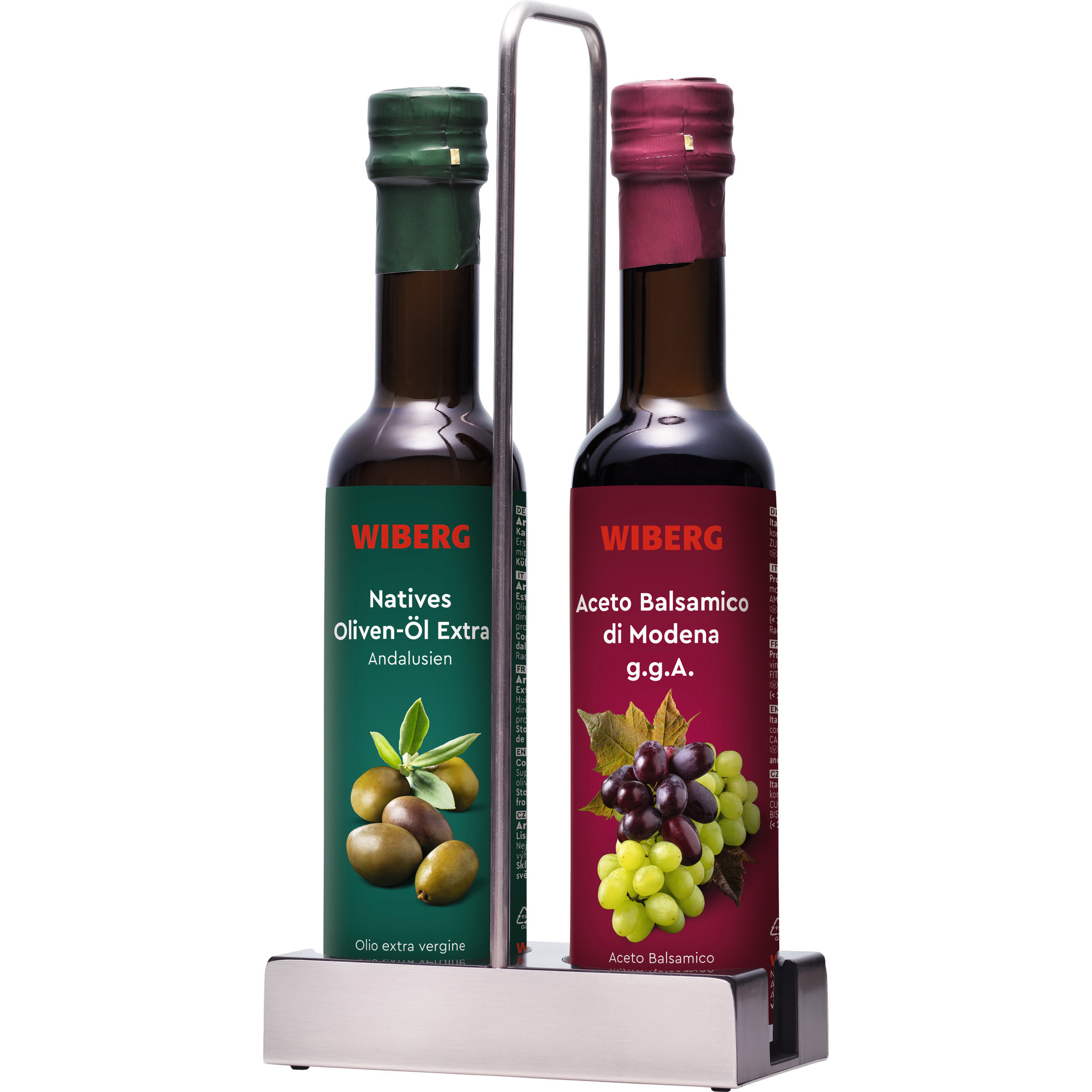Wiberg súprava s octom a olejom 2x250ml