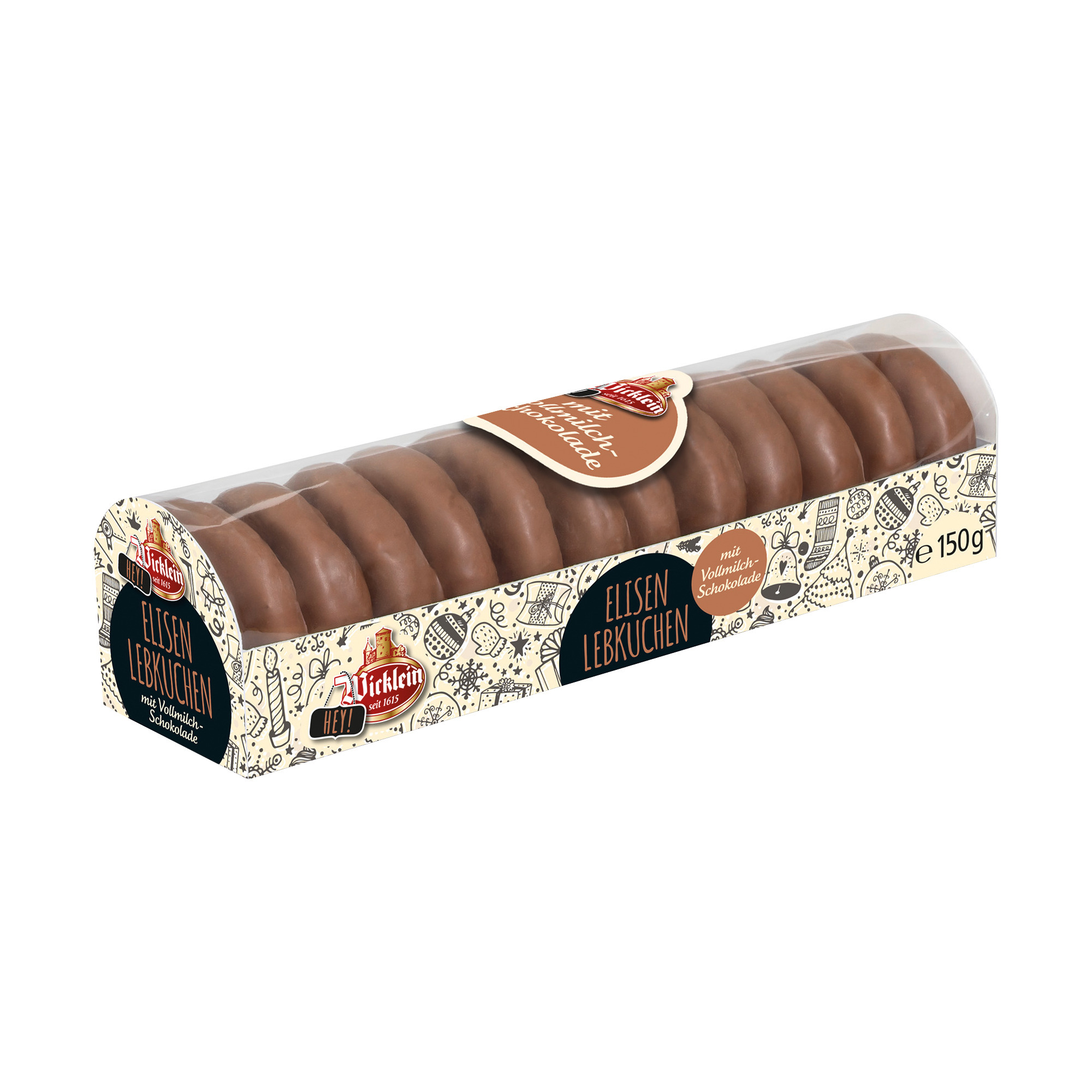 Wicklein Mini Elisen perníky 150g mlieč.
