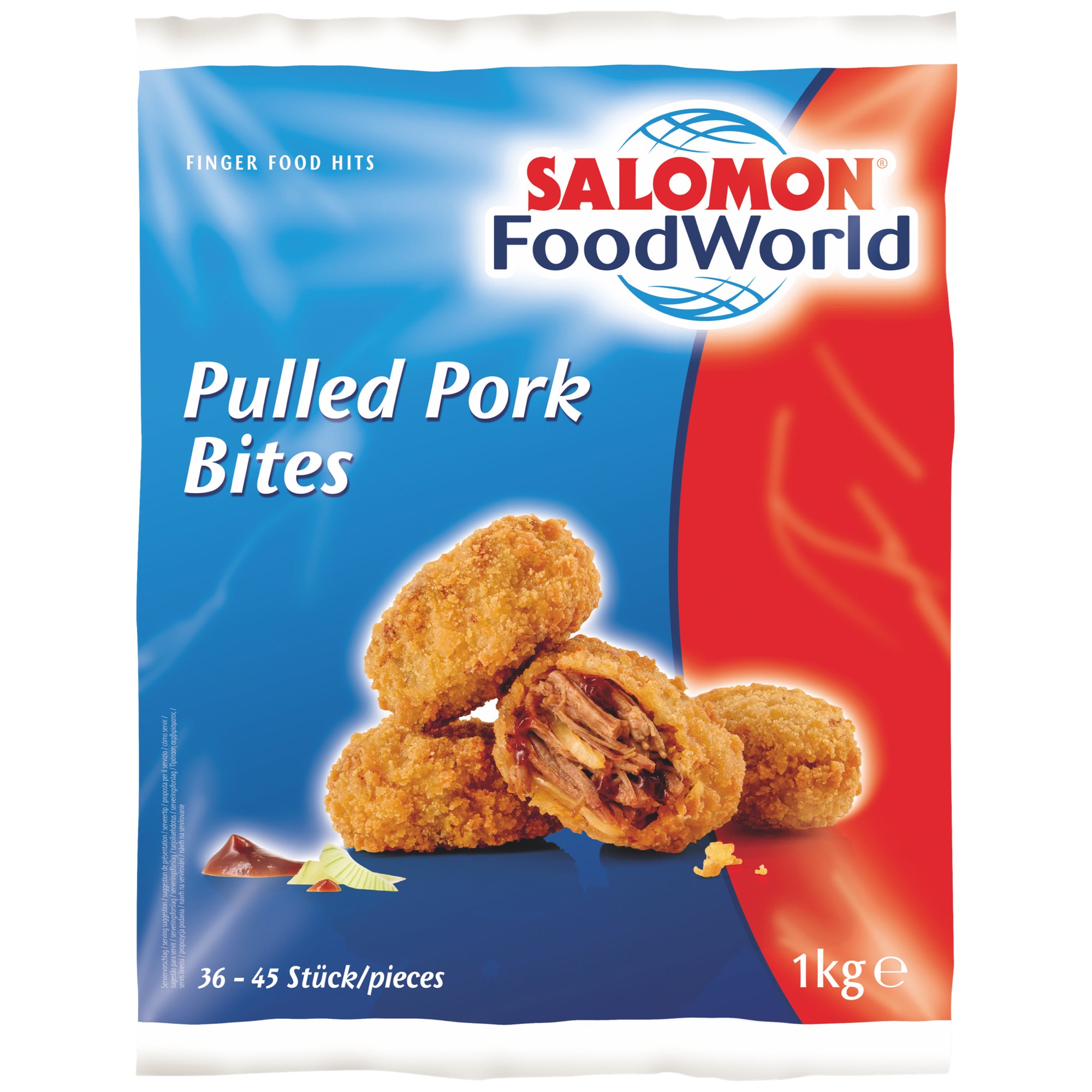 Salomon Pulled Pork Bites ca. 25g TK 1kg