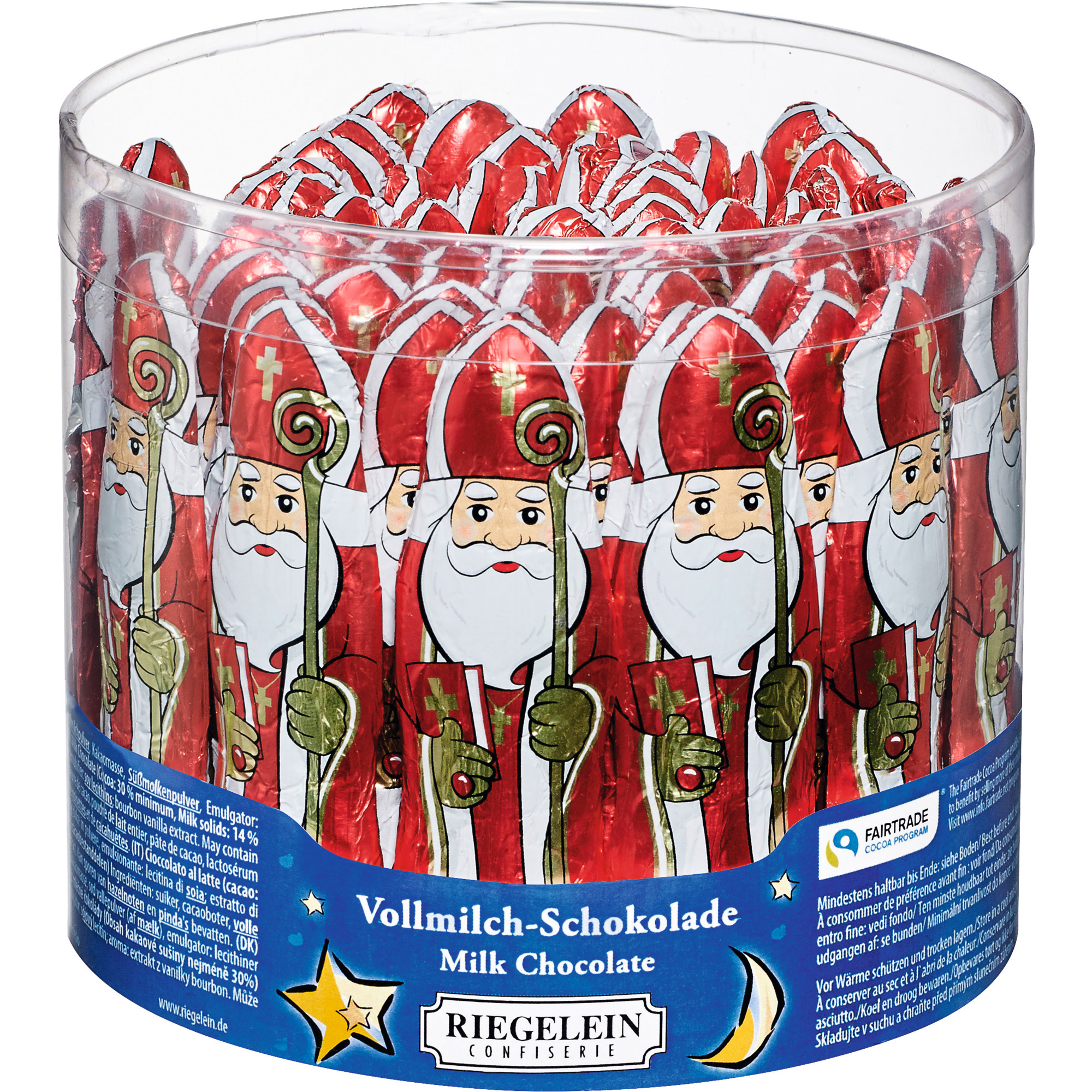 Riegel. Fairtrade Mikuláš 65x12,5g