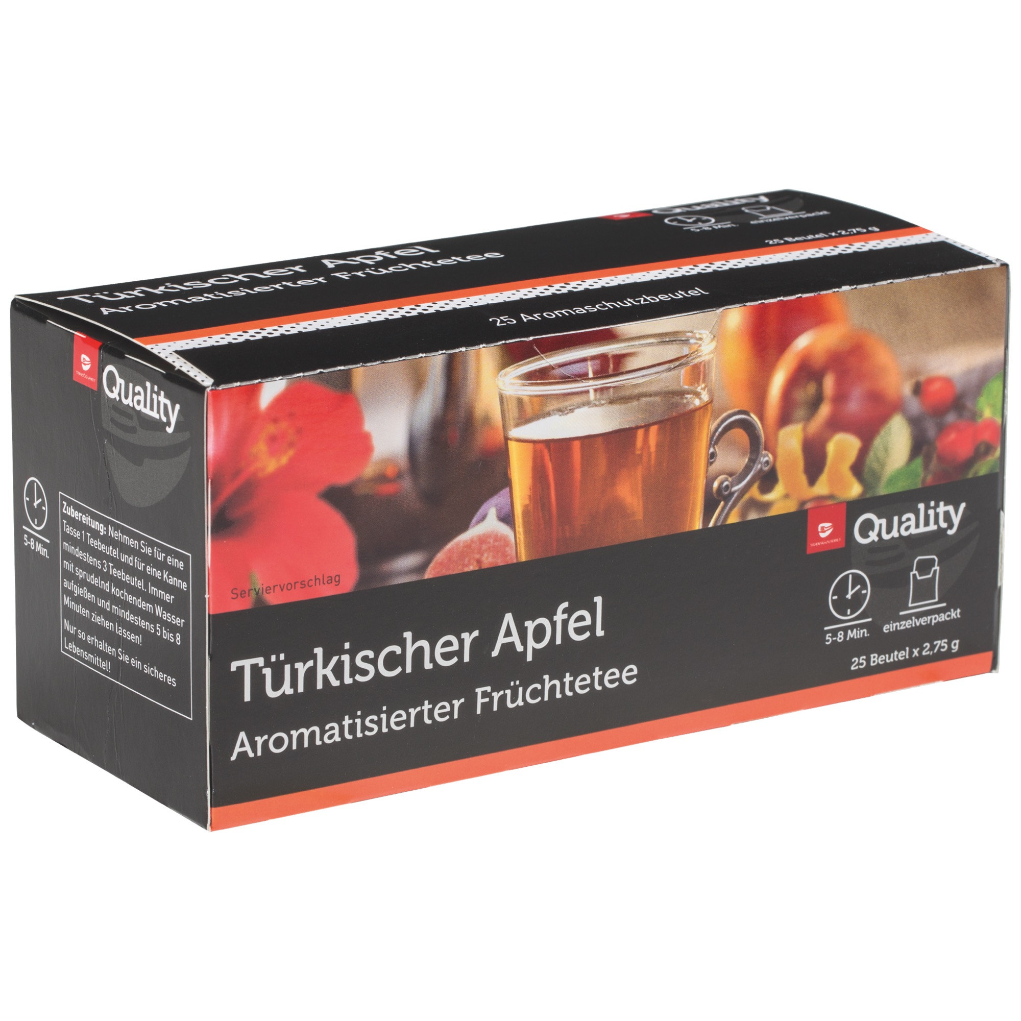Quality čaj 25ks, turecké jablko