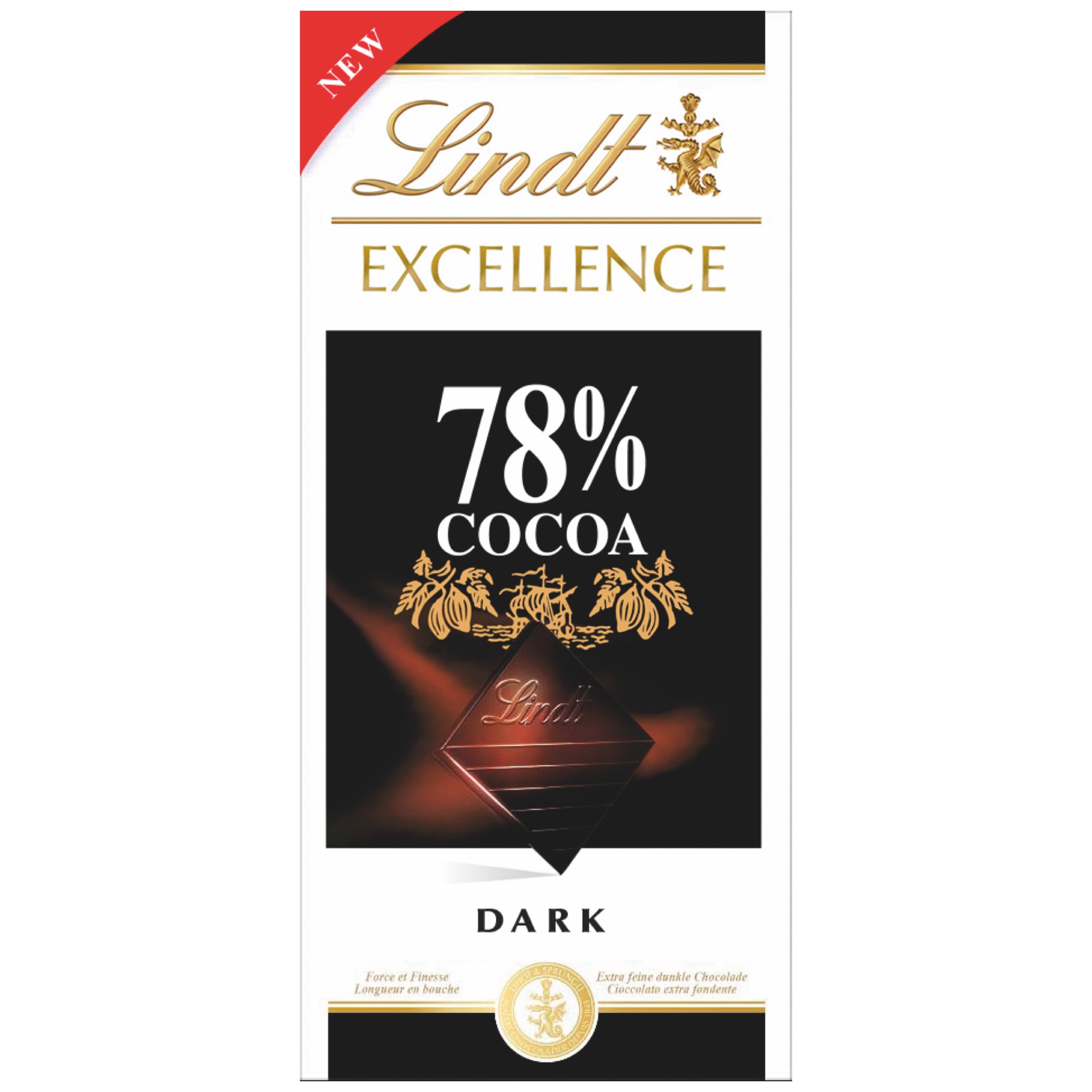 Lindt Excellence 100g, 78% kakaa