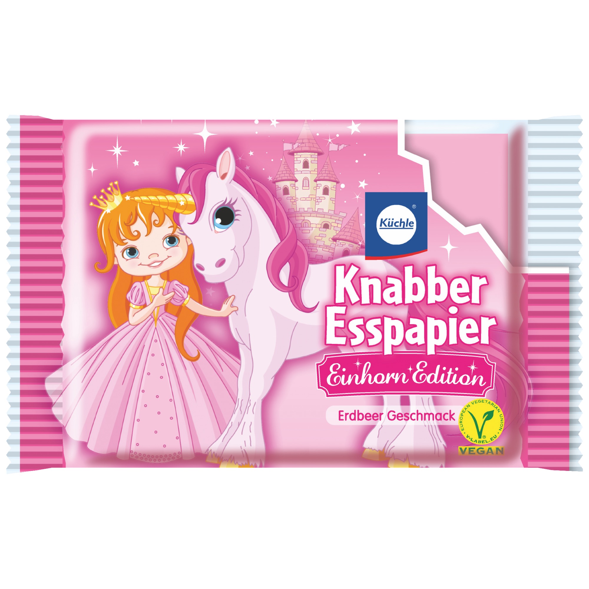 Küchle Knabber Esspapier Einhorn 25g