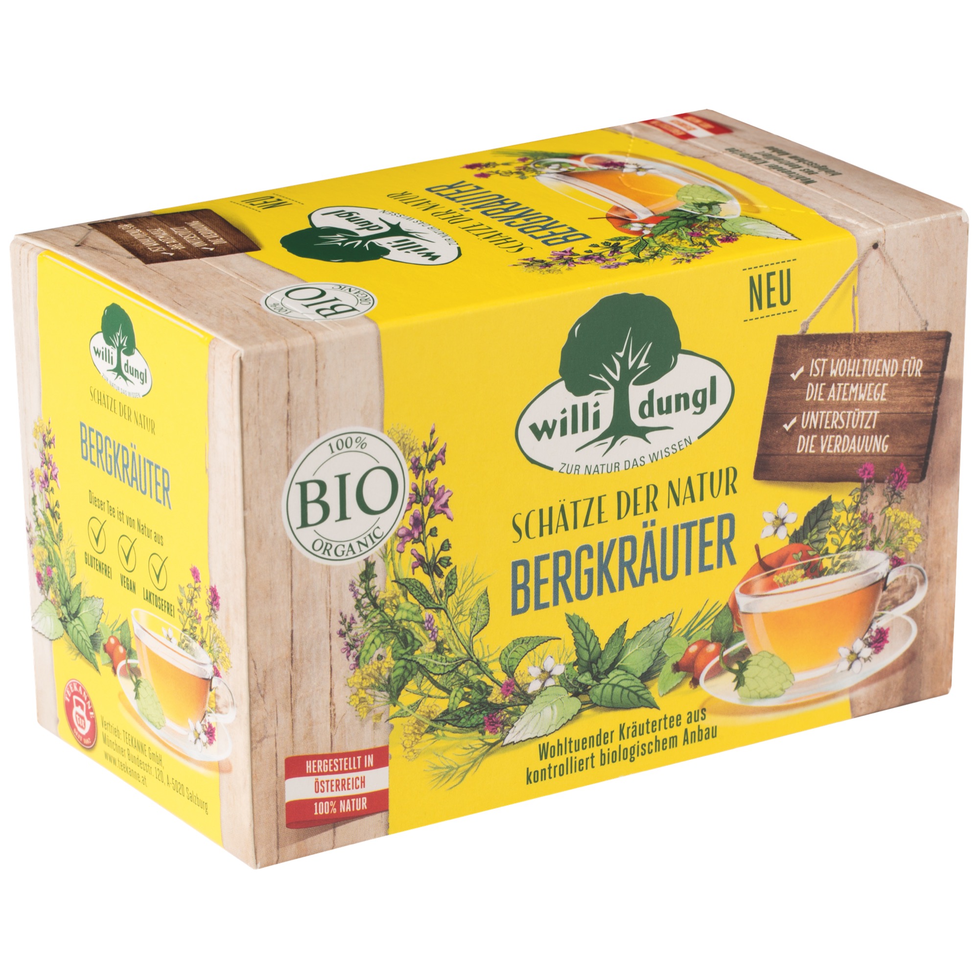 Dungl čaj 20ks bio horské bylinky
