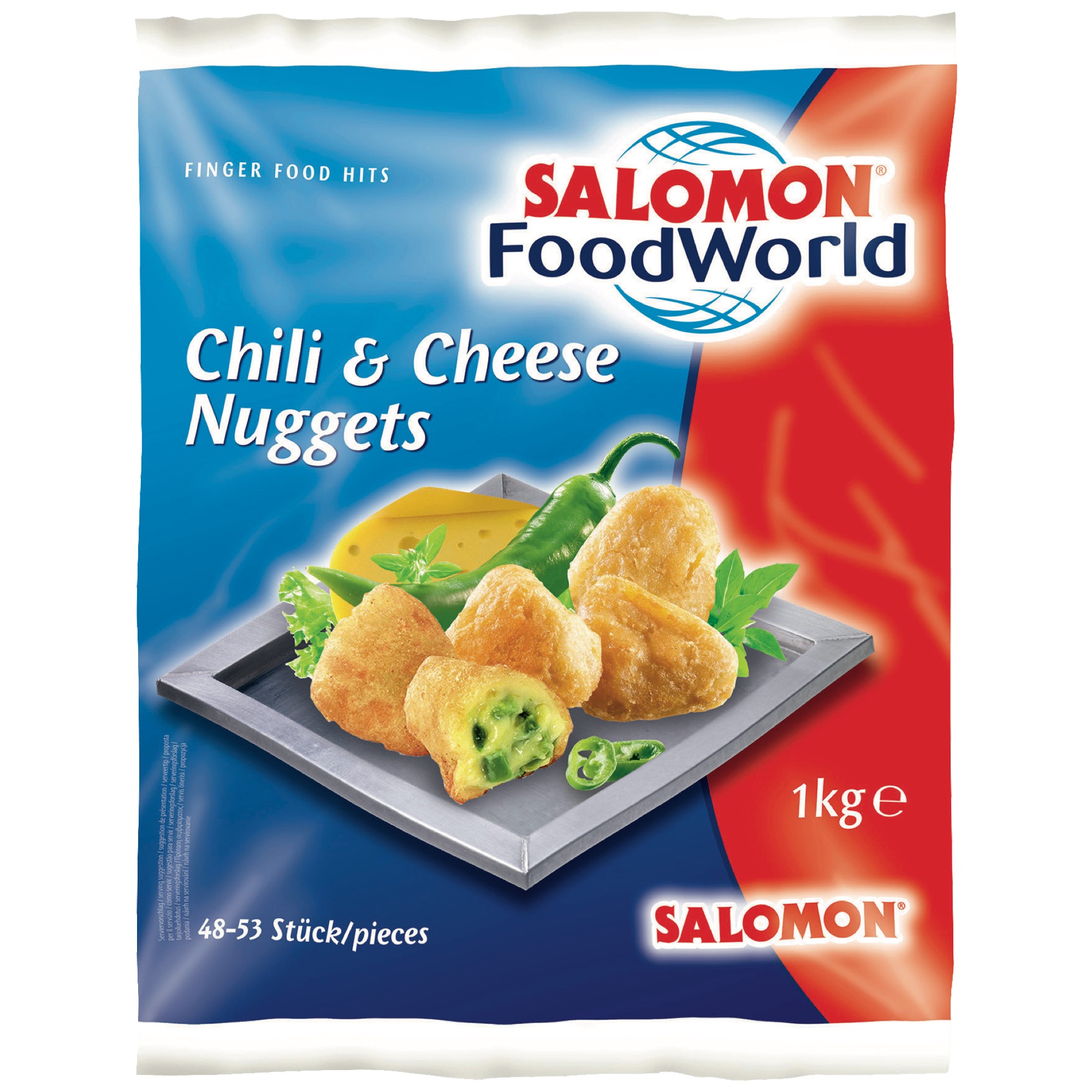 Salomon Chili Cheese nugety mraz. 1kg