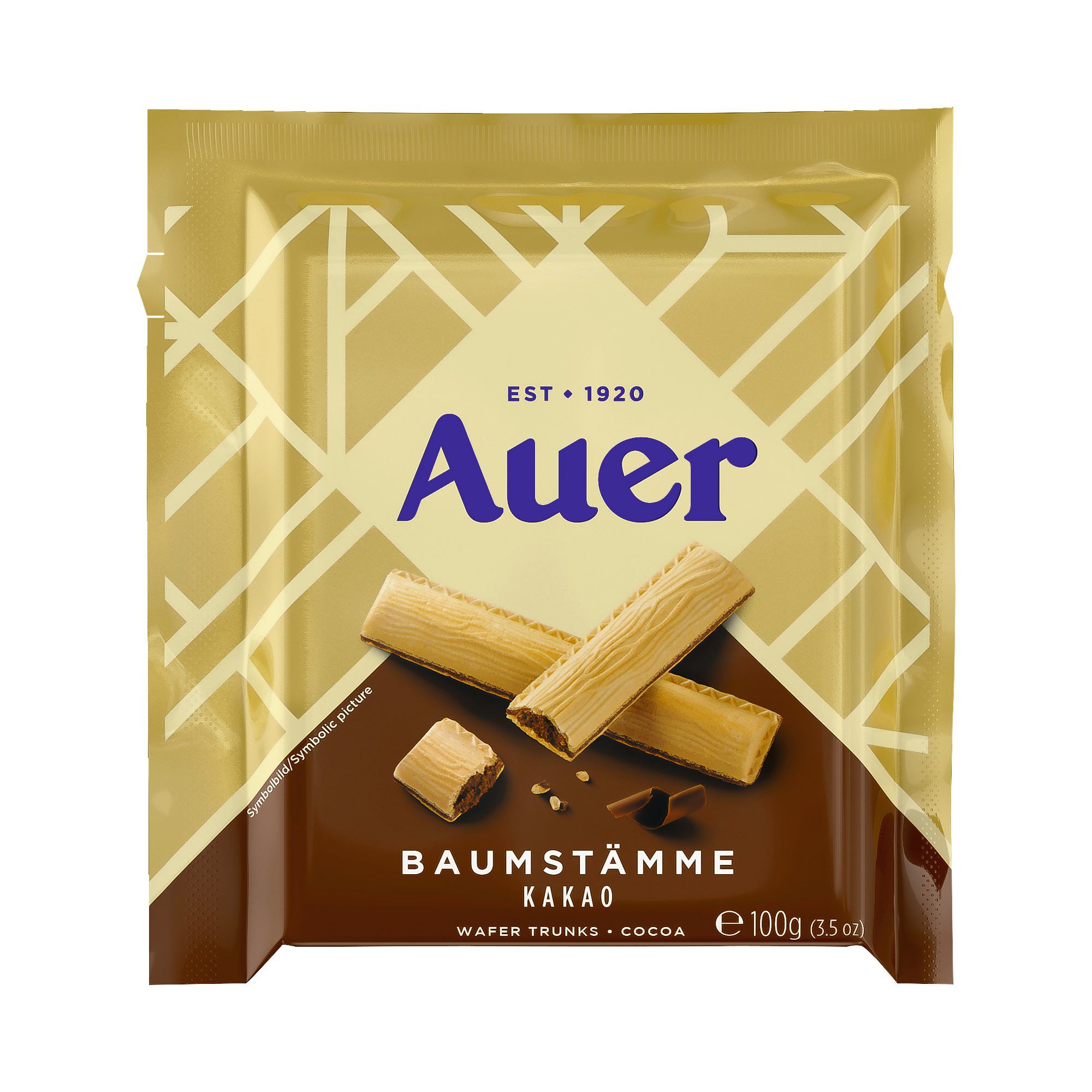 Auer Baumstämme tyčinky kakaové 100g