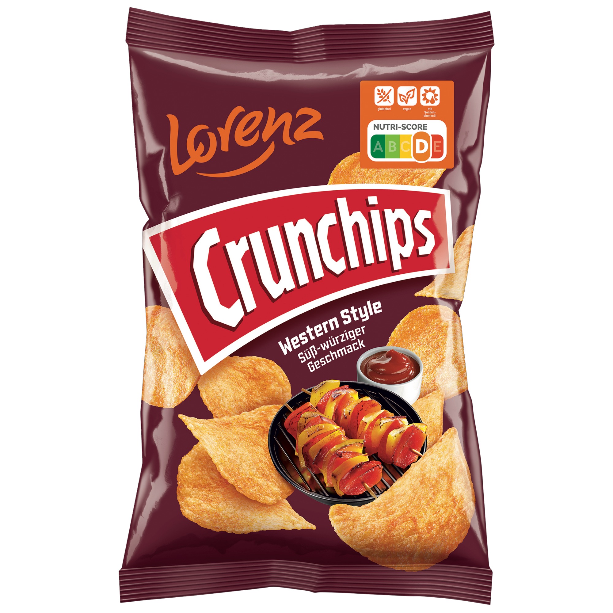 Lorenz Cr.Chips 150g Western Style