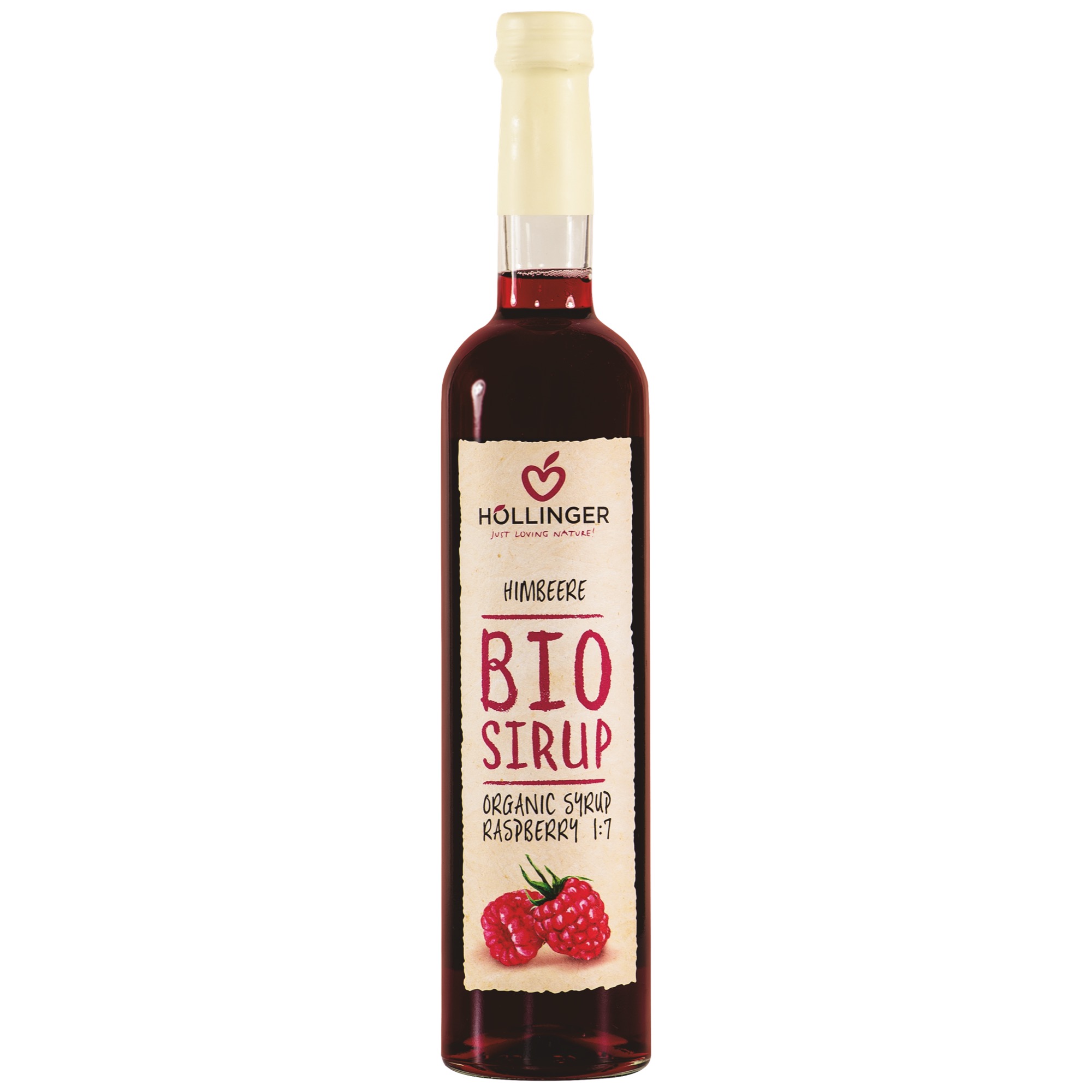 Höllinger Bio Sirup EW 0,5l, Himbeer