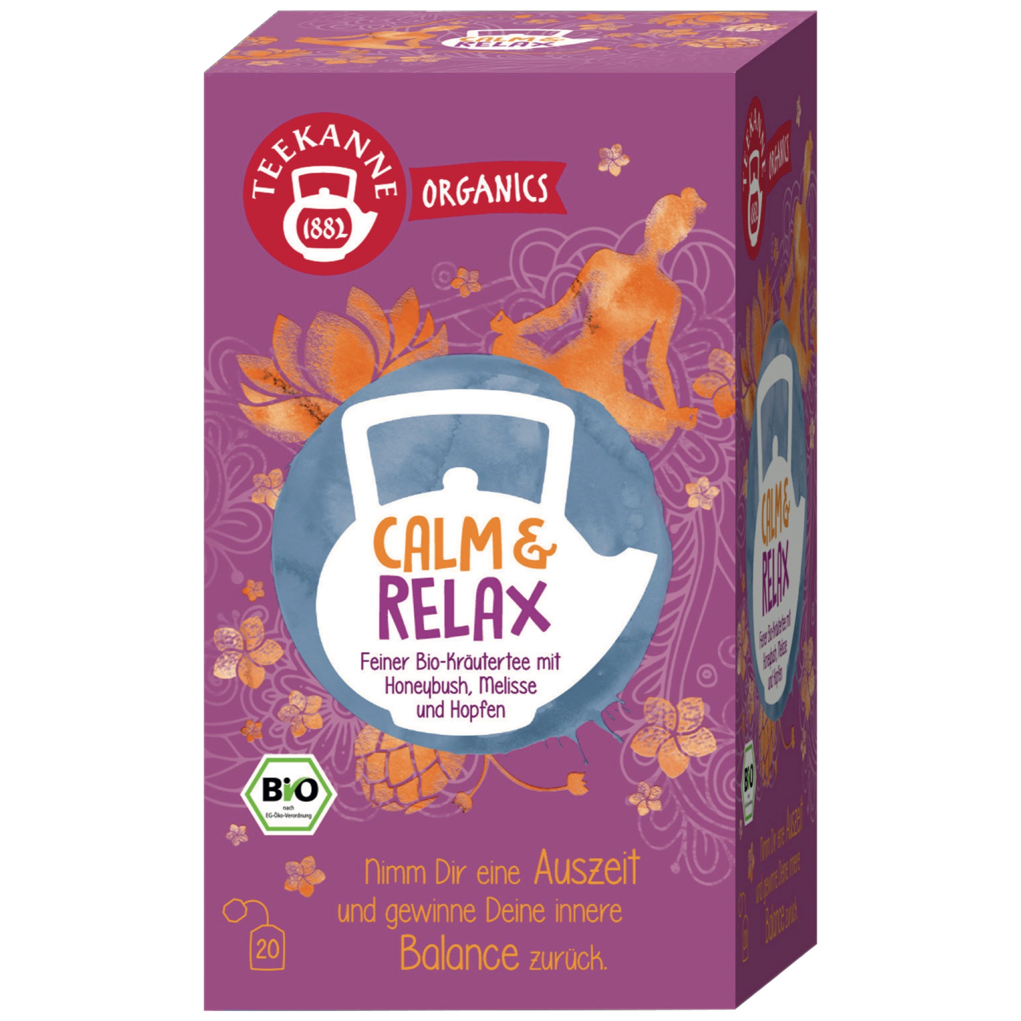 Teekanne Bio Organic 20ks Calm & Relax