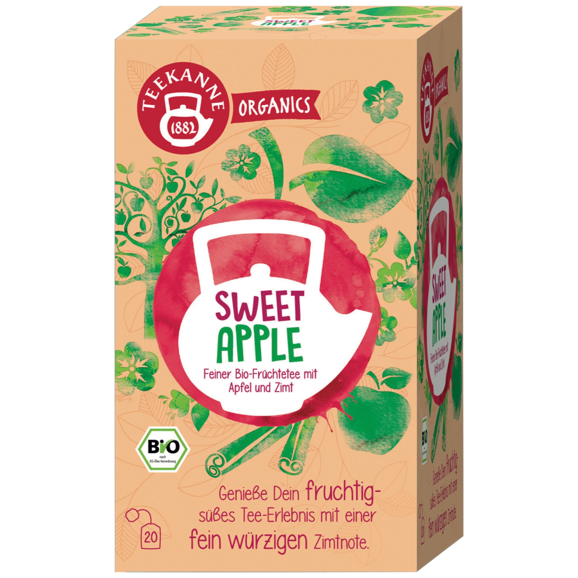 Teekanne Bio Organic 20ks Sweet Apple