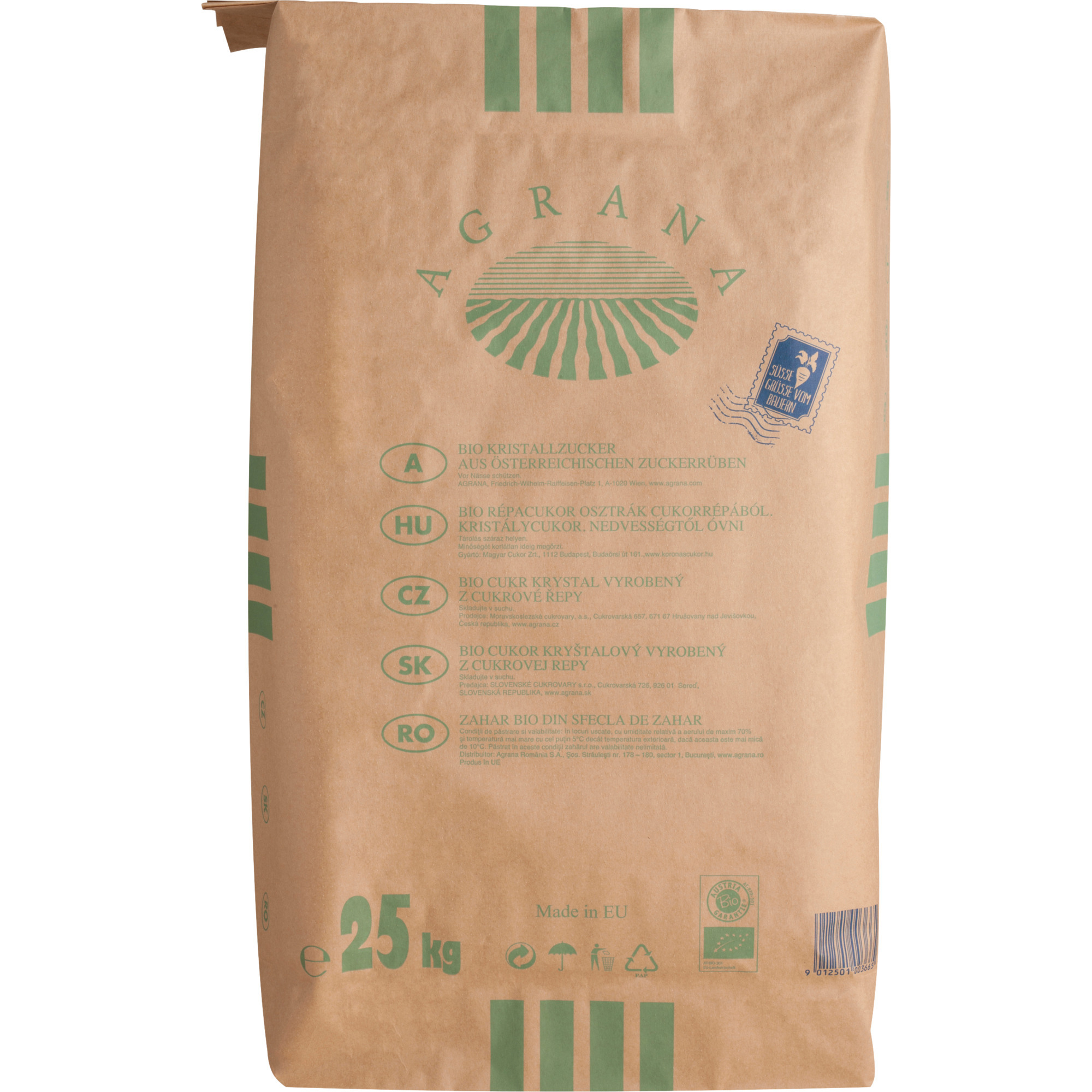 Wiener Bio repný cukor 25kg