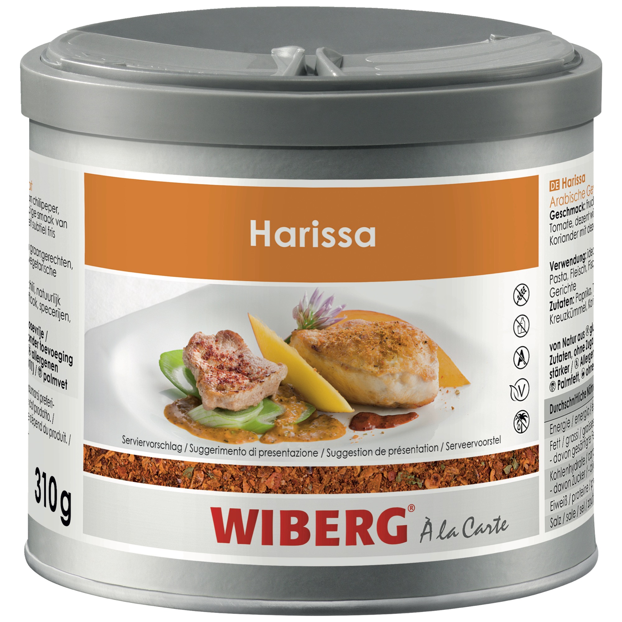 Wiberg Harissa arab.koren.príp. 470ml