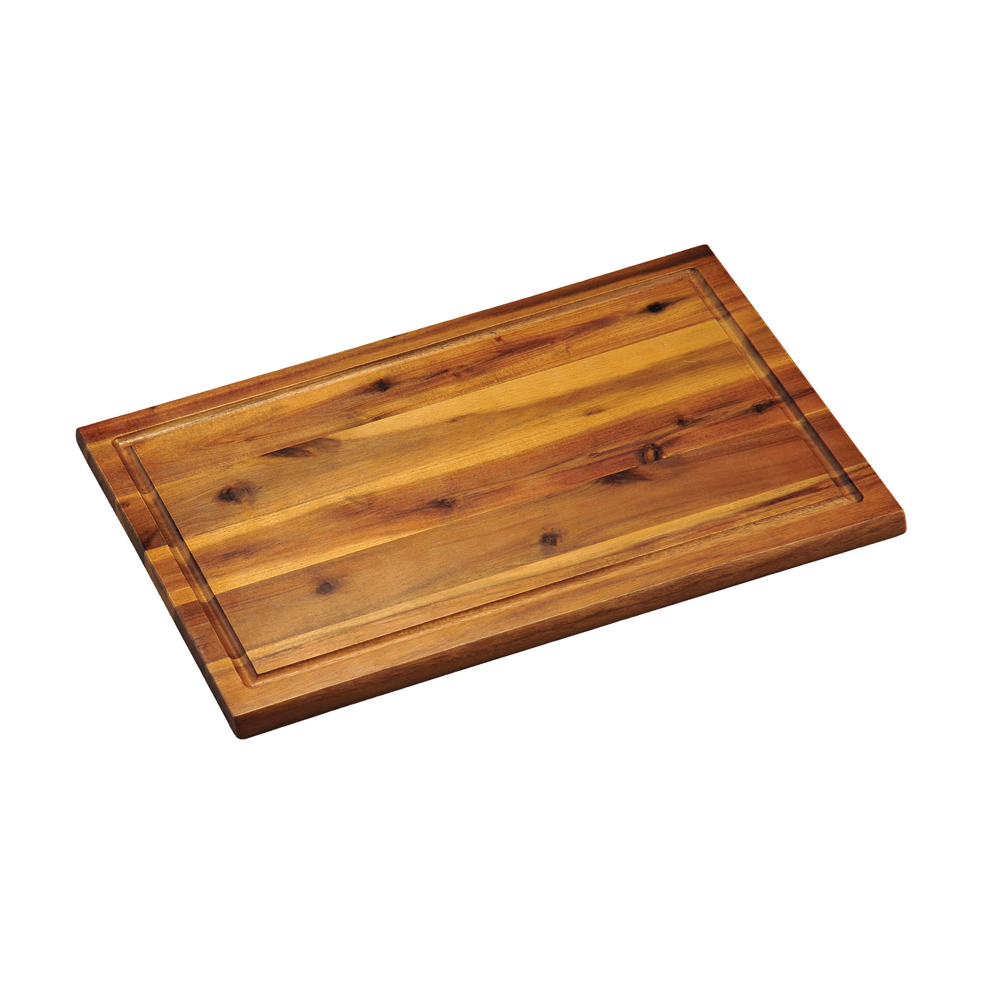 Tranchierbrett mit Saftrille 40x26x1,5cm