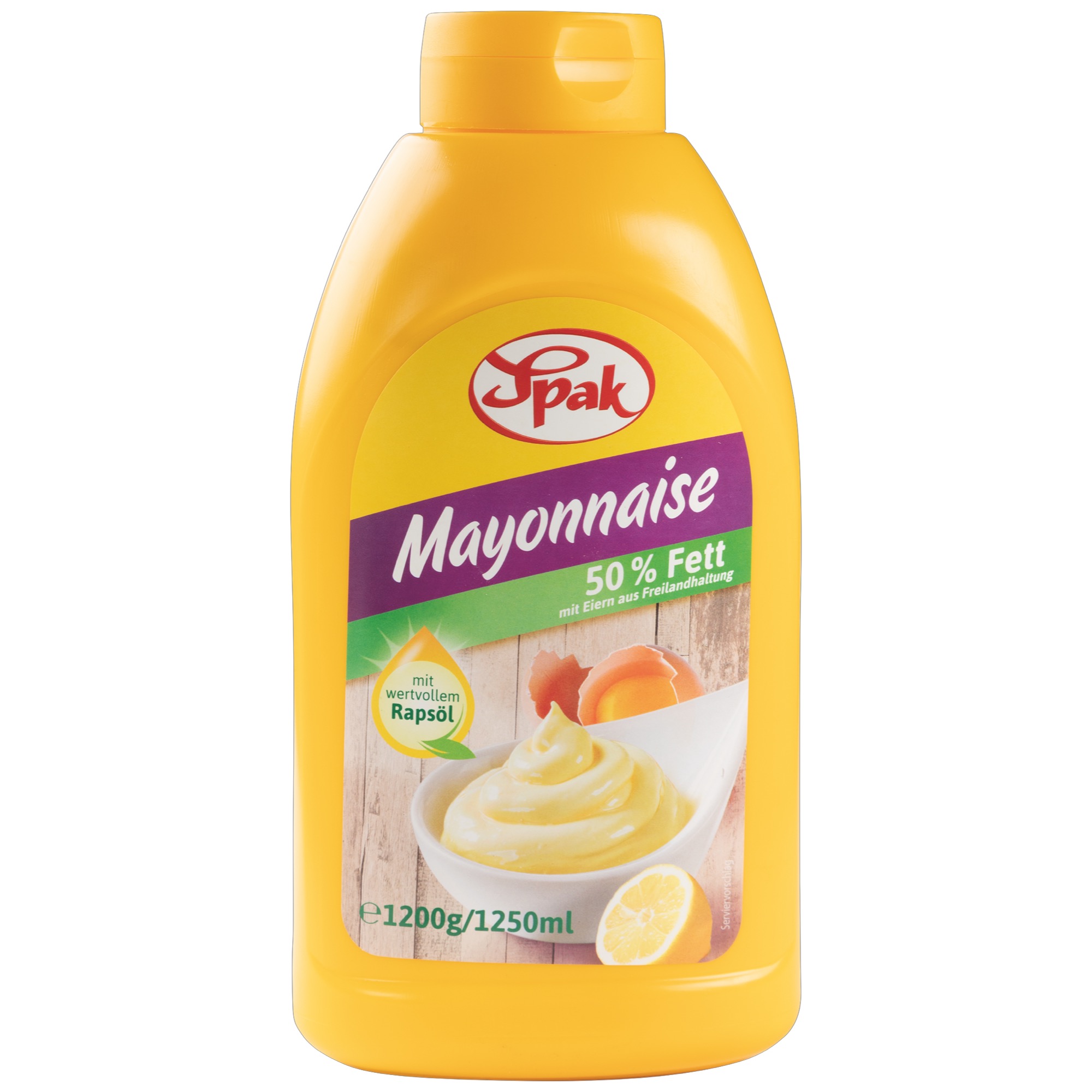 Spak majonéza 50% vajcia voľ.chov 1,2kg