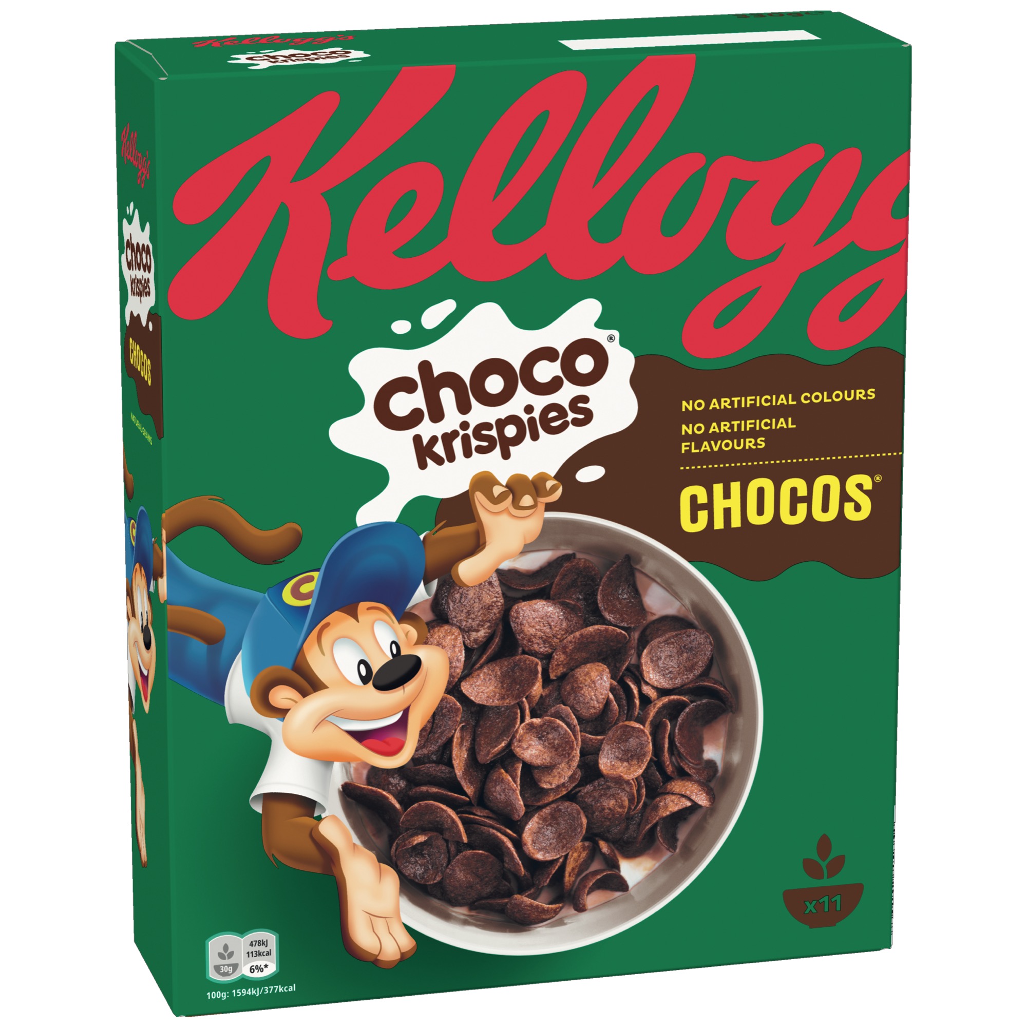 Kelloggs Choco Krispies Chocos 330g