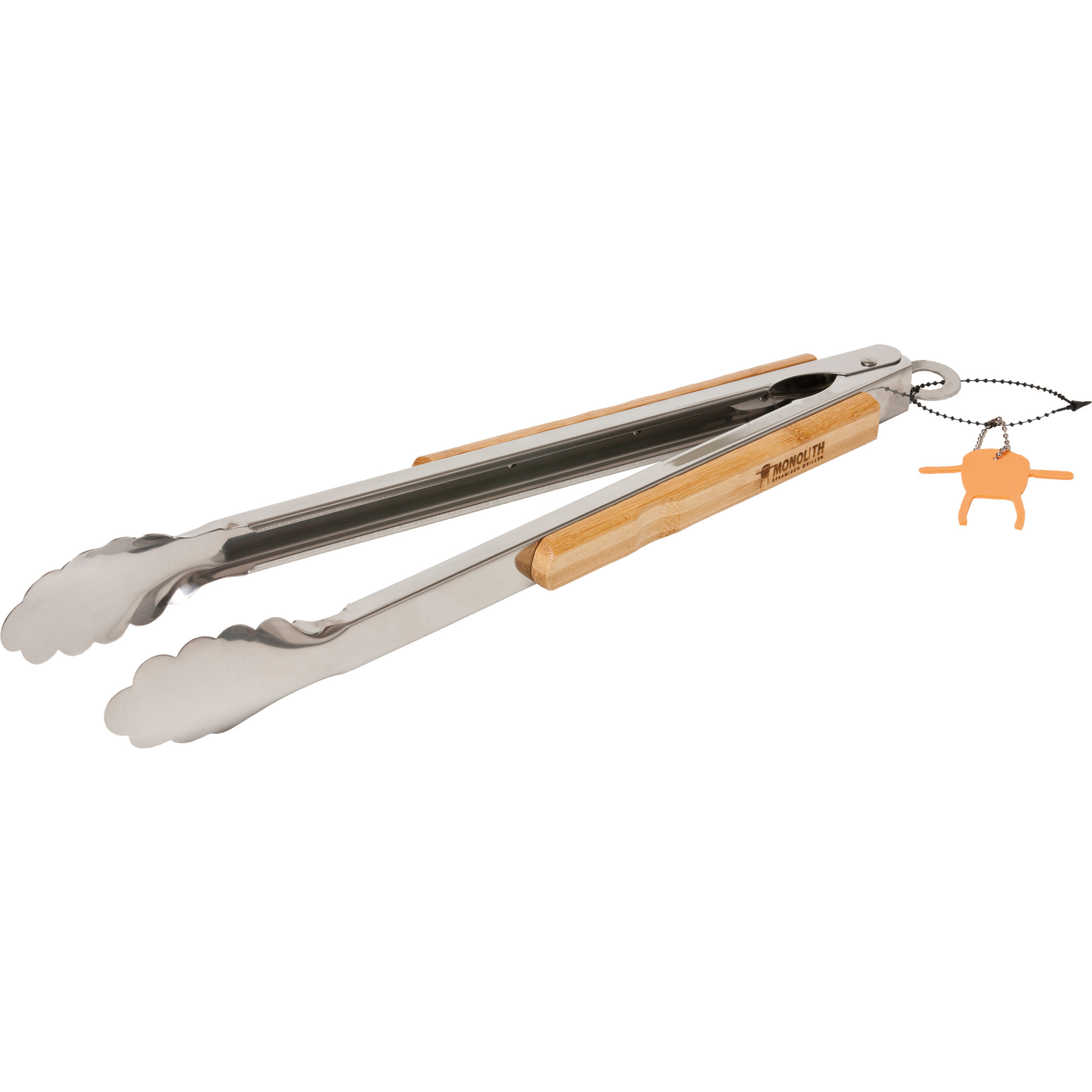 Monolith Grillzange Bambus/Edelstahl