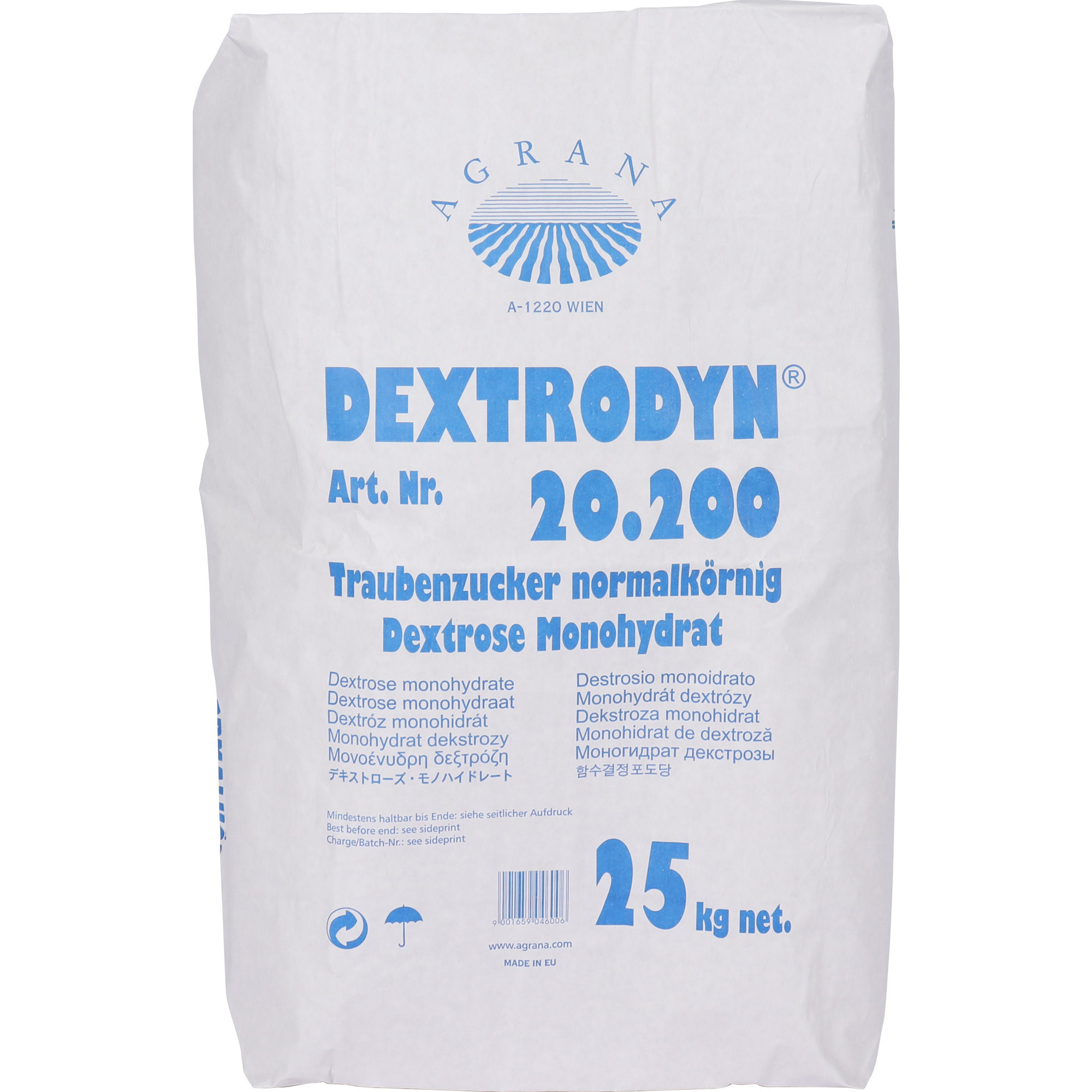 Dextrodyn Dextrose Monohydrat 25kg