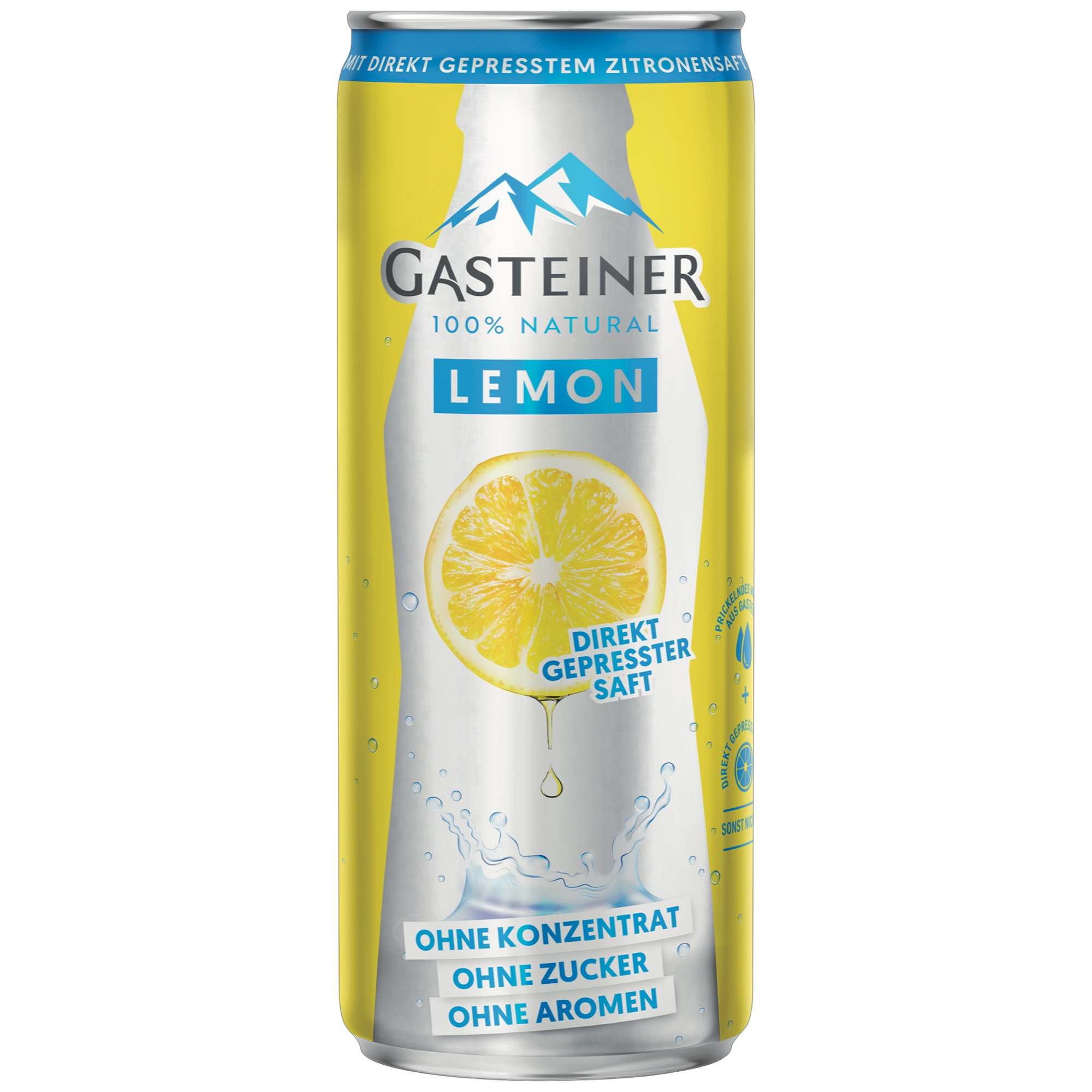 Gasteiner Soda plech. 0,33l citrón