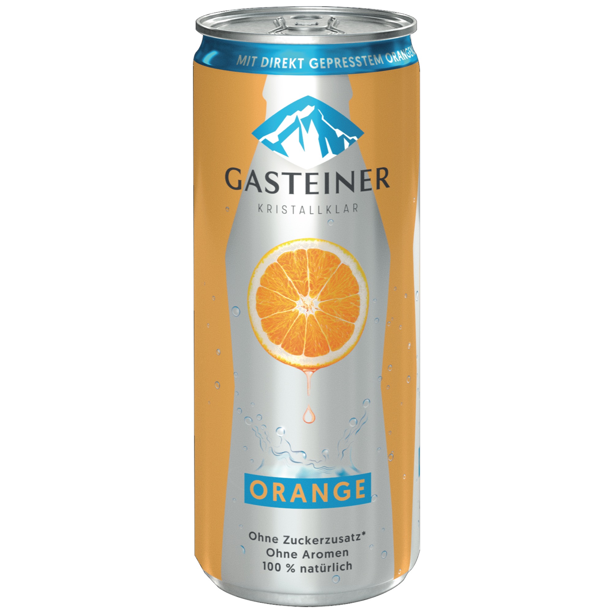 Gasteiner Soda plech. 0,33l pomaranč
