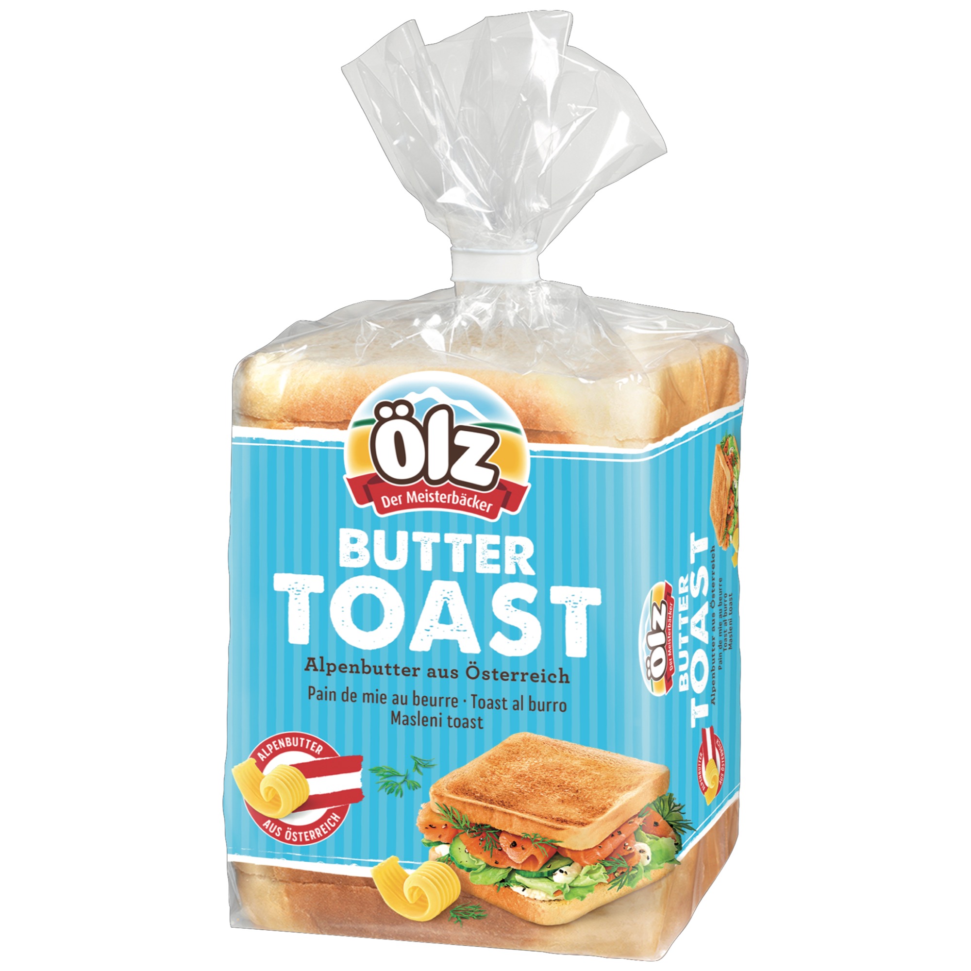 Ölz maslový toast 250g