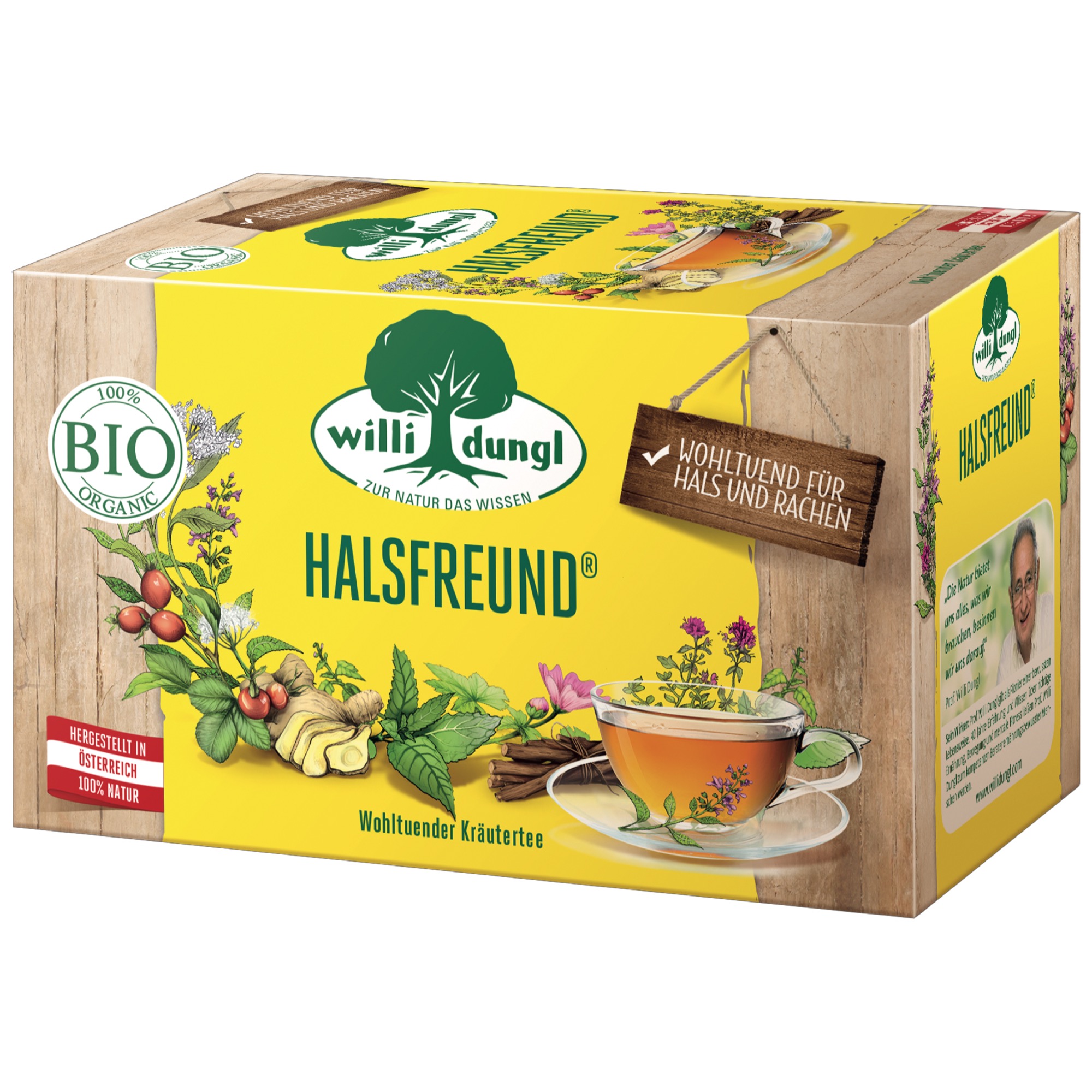 Dungl čaj 20ks Bio Halsfreund