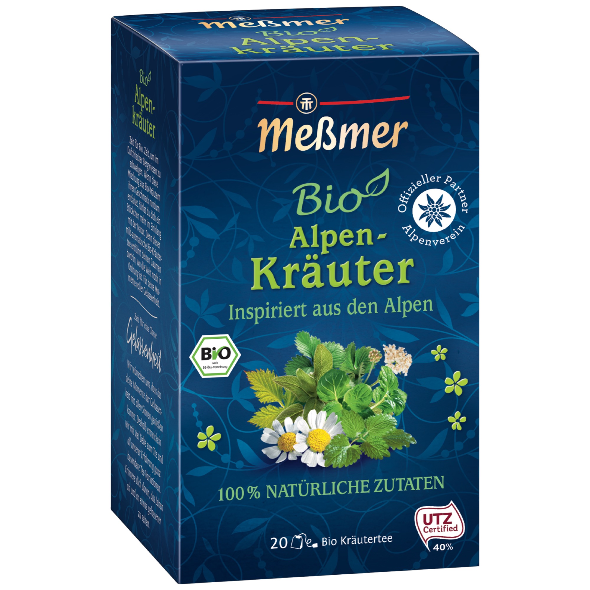 Messmer Bio Kr./Früchtetee 20er, Alpenkr